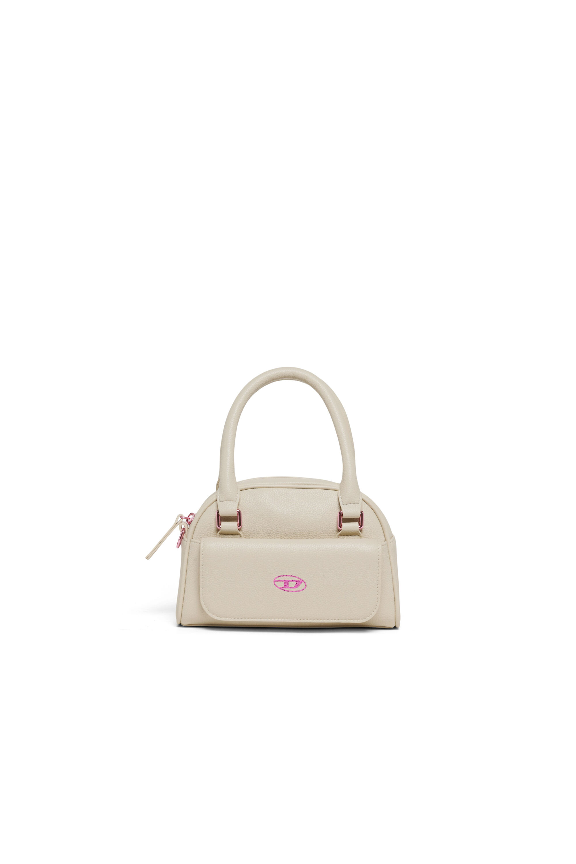 Diesel - WREDY, Woman's WREDY - Bag in grainy coated fabric in White - 1