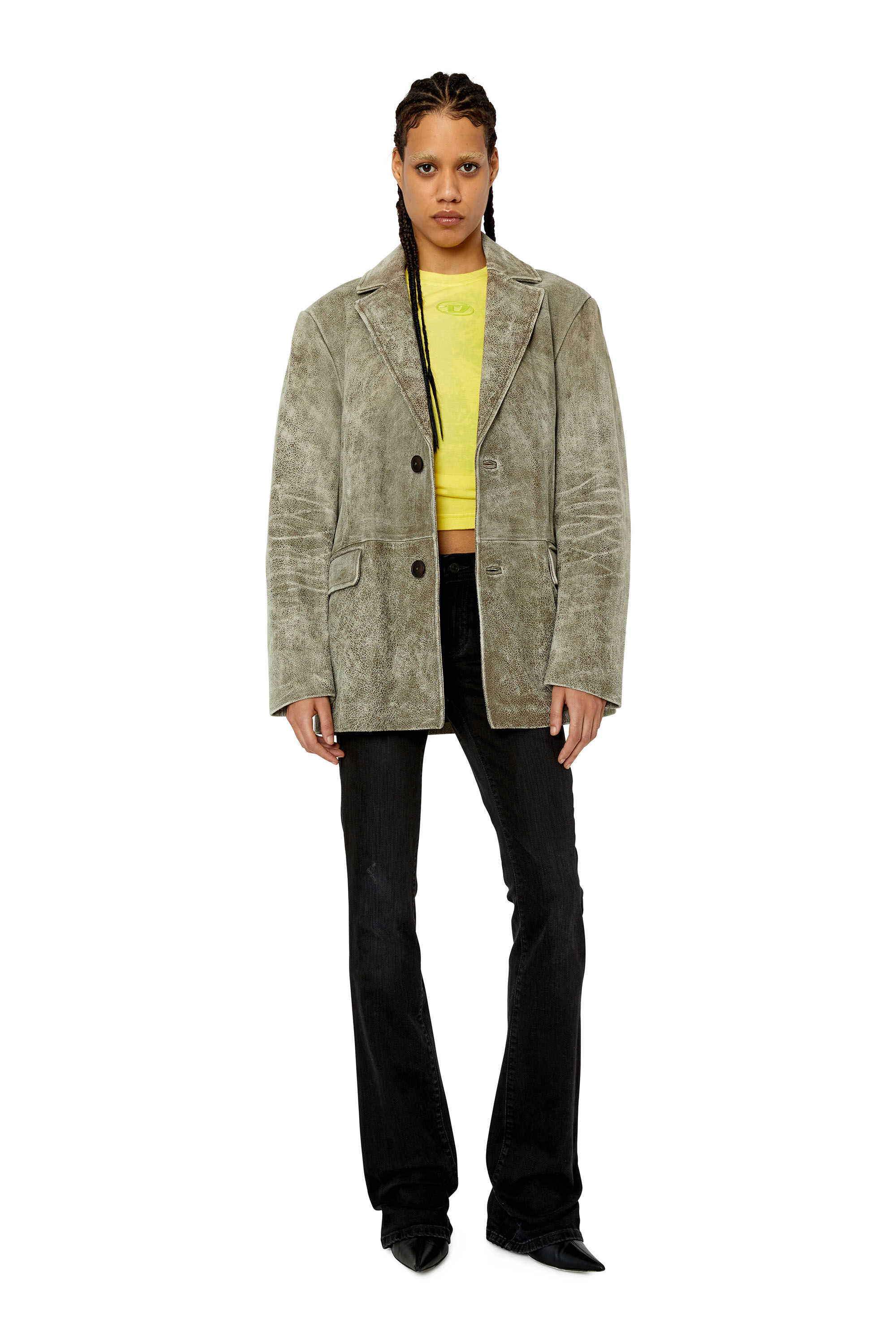 Diesel - Bootcut and Flare Jeans 1969 D-Ebbey 0TFAS, Black/Dark grey - Image 1