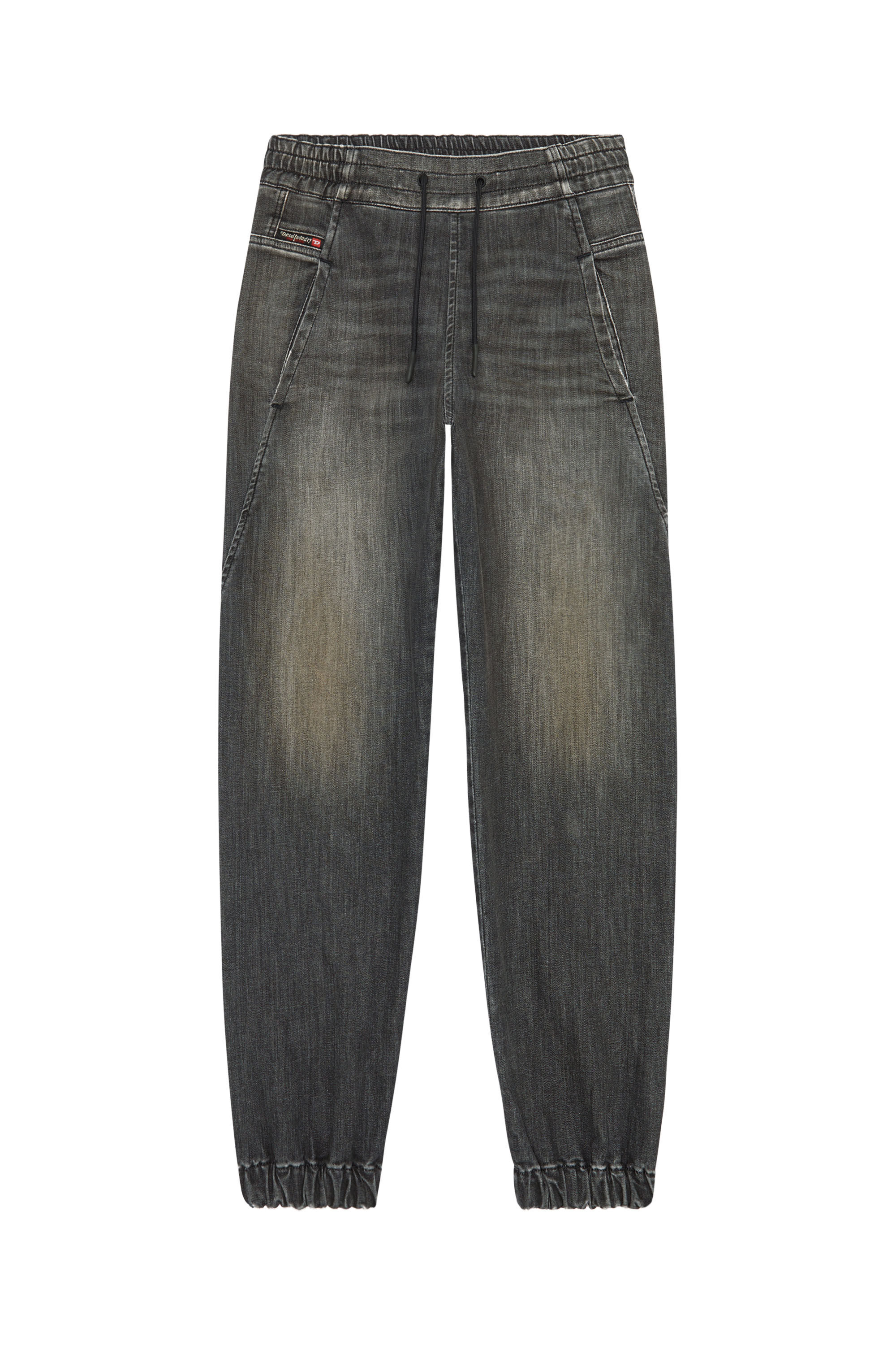 Diesel - Boyfriend Krailey JoggJeans® 09F01, Black/Dark grey - Image 2