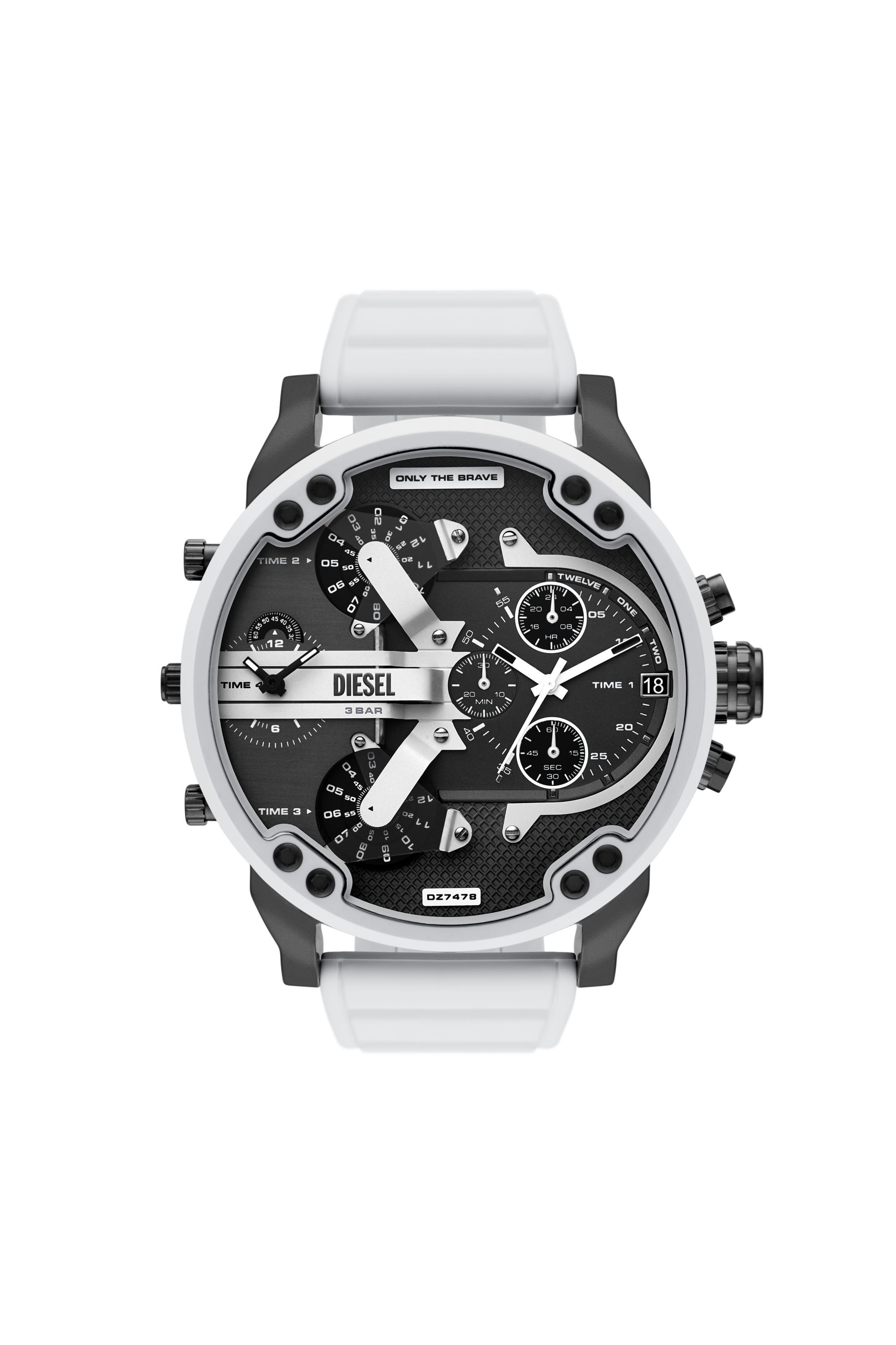 All white on sale diesel watch