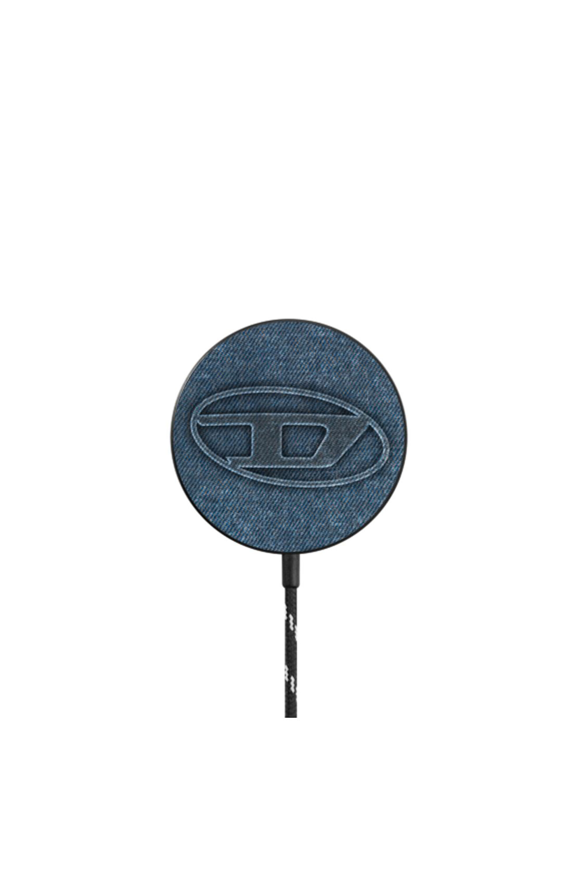 Diesel - 60622 CHARGER, Unisex's Oval D Magsafe Wireless Charger in Blue - 1