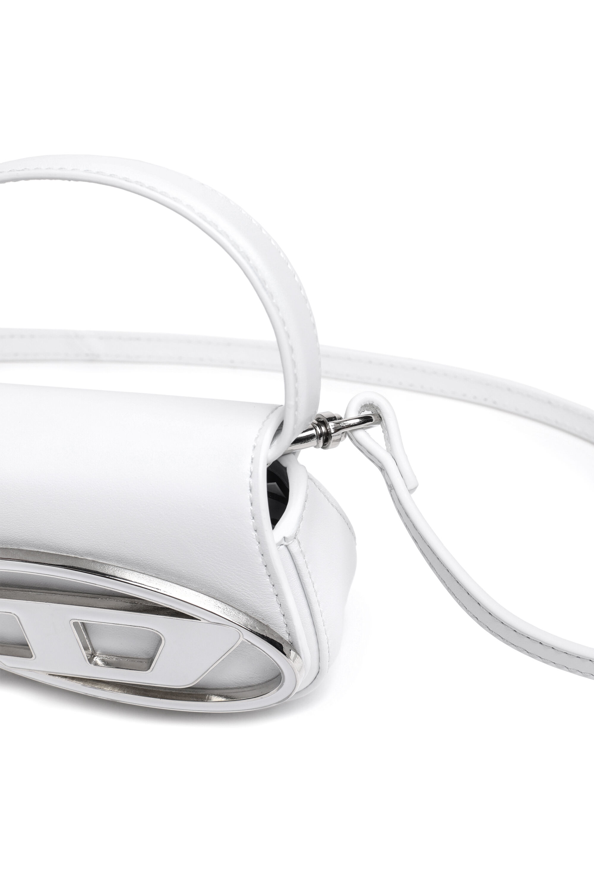 1DR XS Bag Woman: leather mini Bag with D logo plaque | Diesel