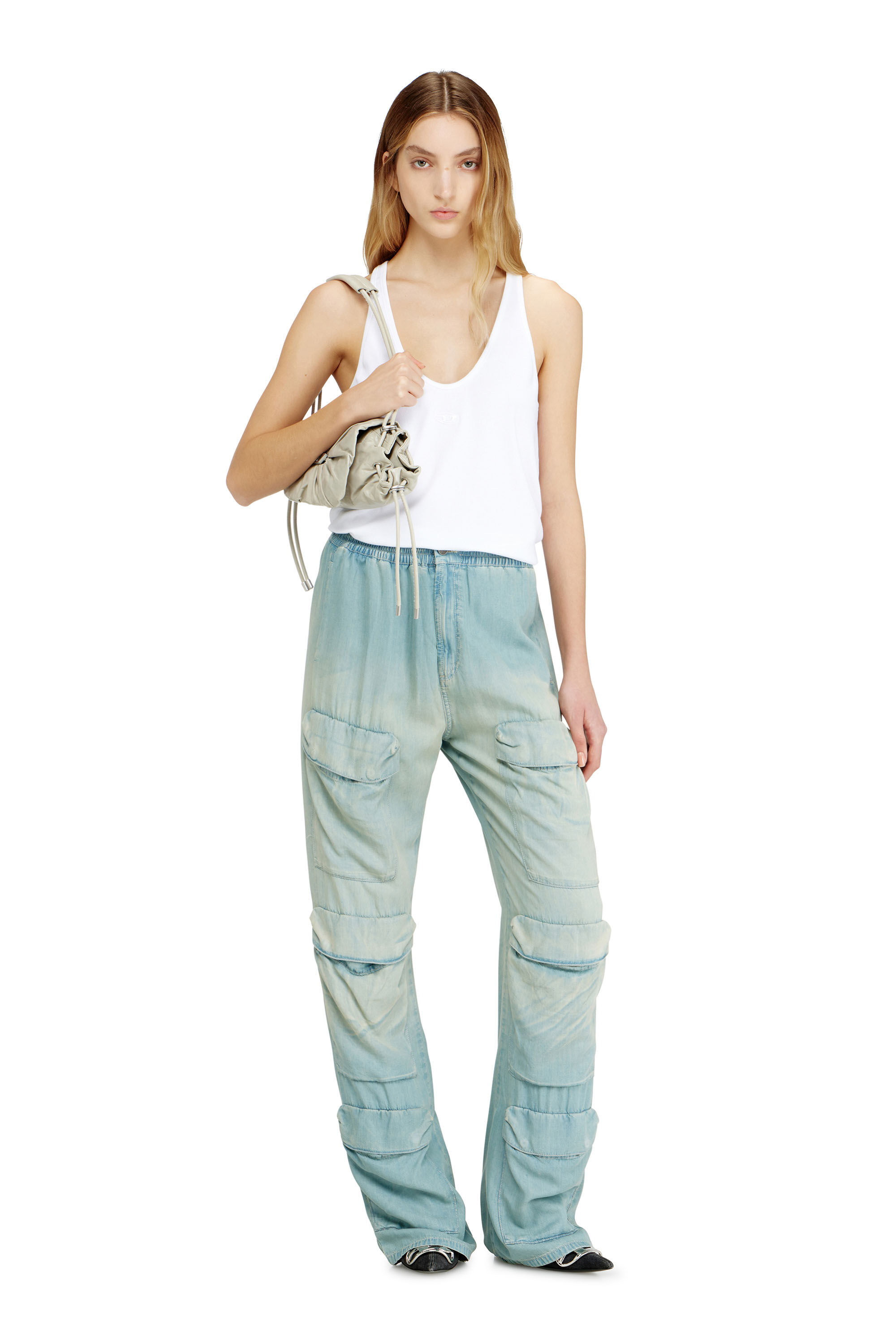 Diesel - Woman's Regular Jeans D-Pocky 0ADCF, null - 1