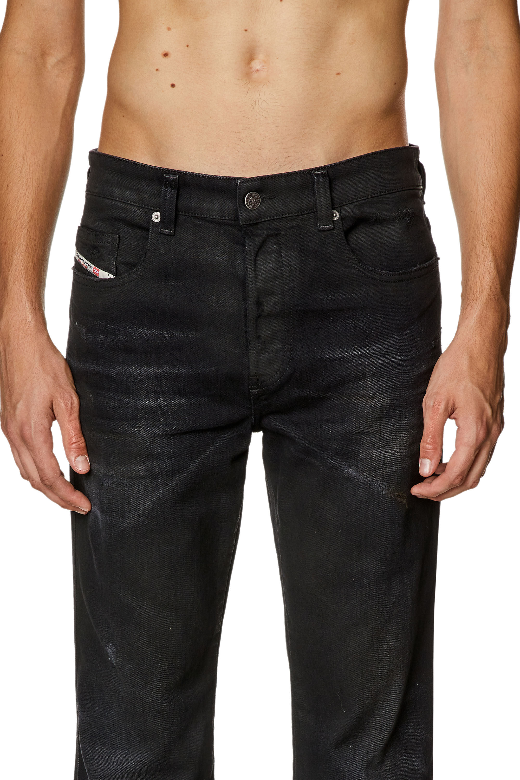 Men s Bootcut Skater Jeans 1998 D Buck Black Diesel
