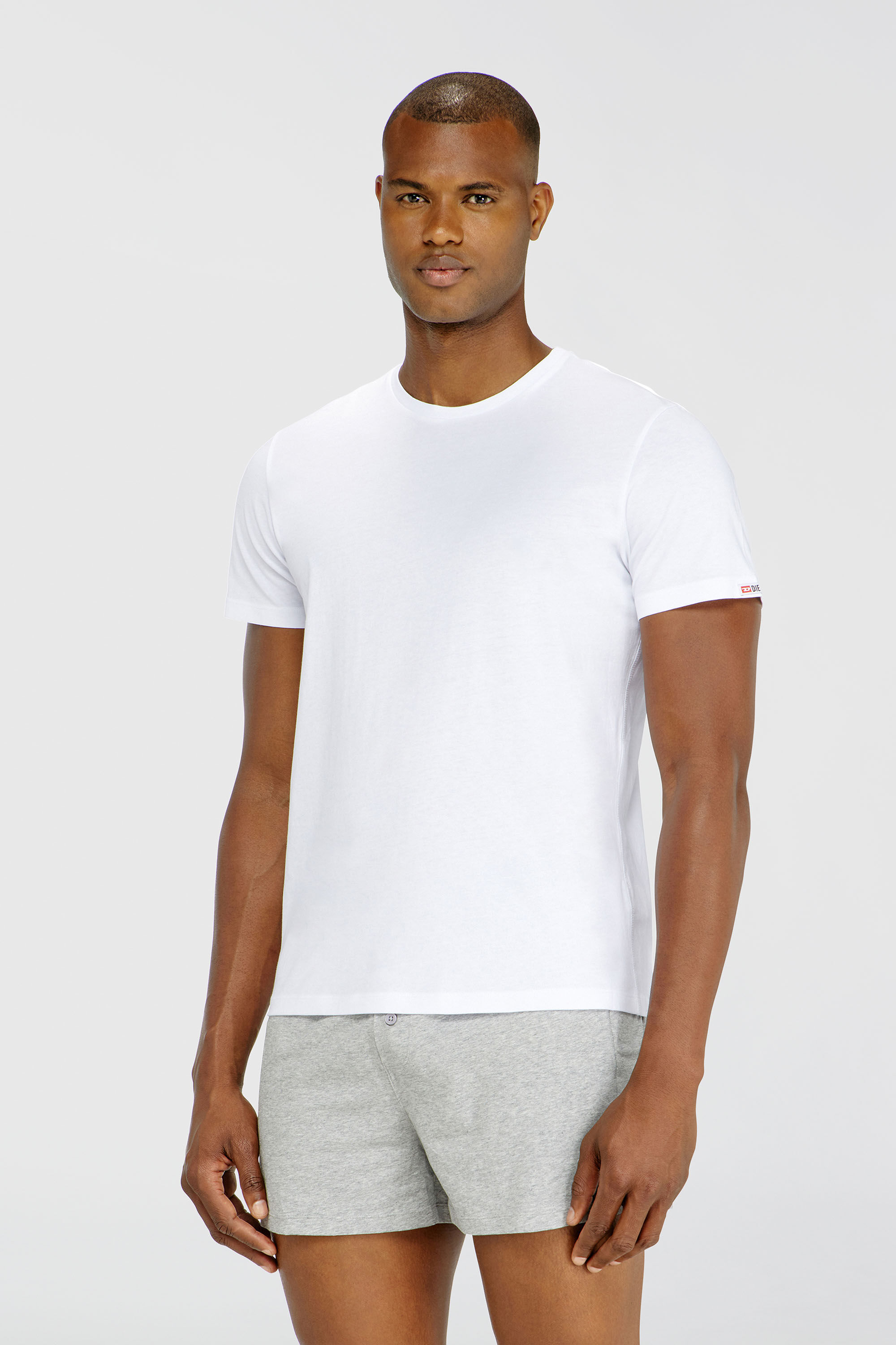 Diesel - RANDAL-D-CORE-3PACK, Man's Set of 3 cotton T-shirts in White - 3