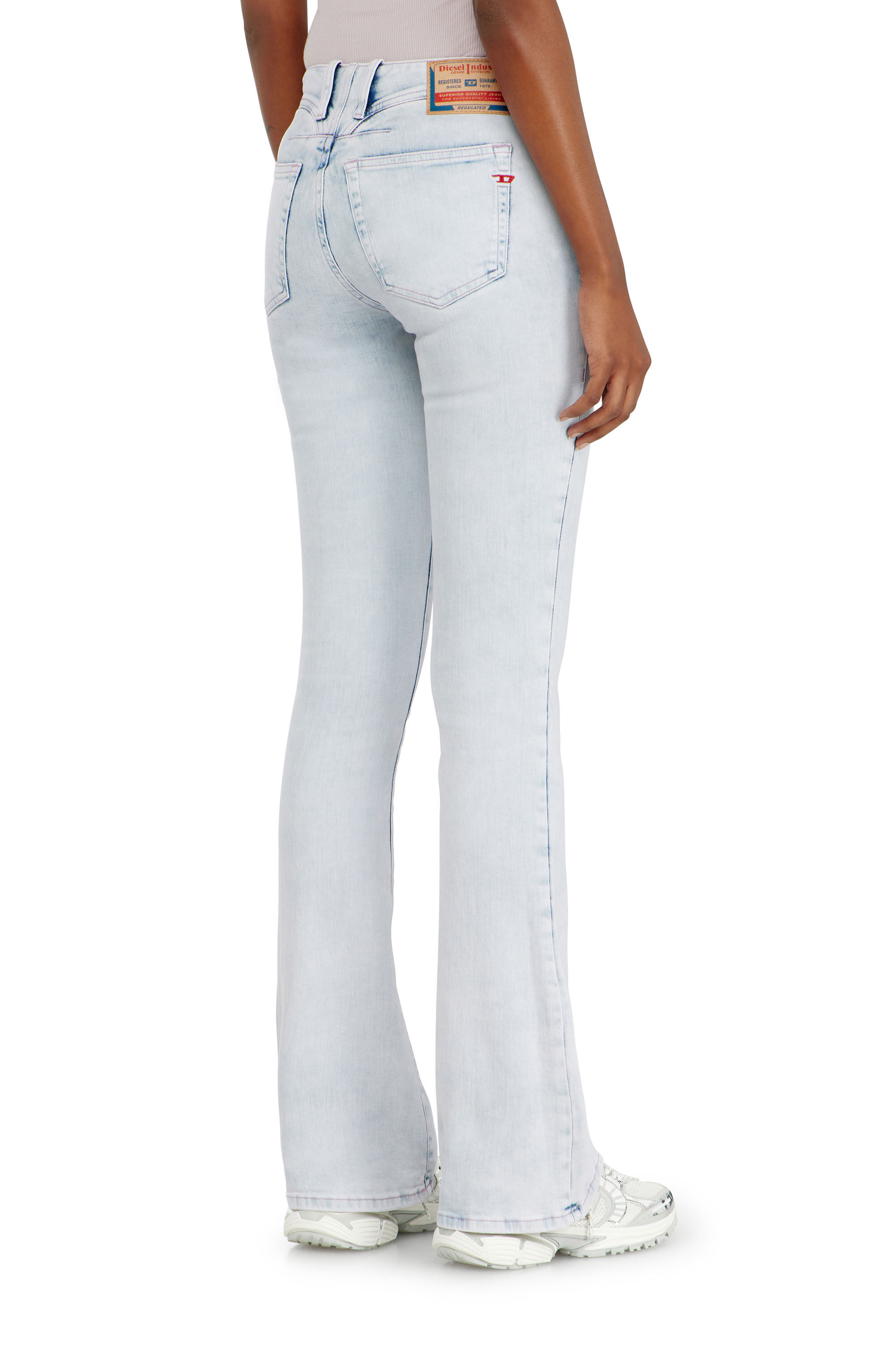 Diesel - Woman's Bootcut Jeans 1969 D-Ebbey 0HDBH, Light Blue - 5