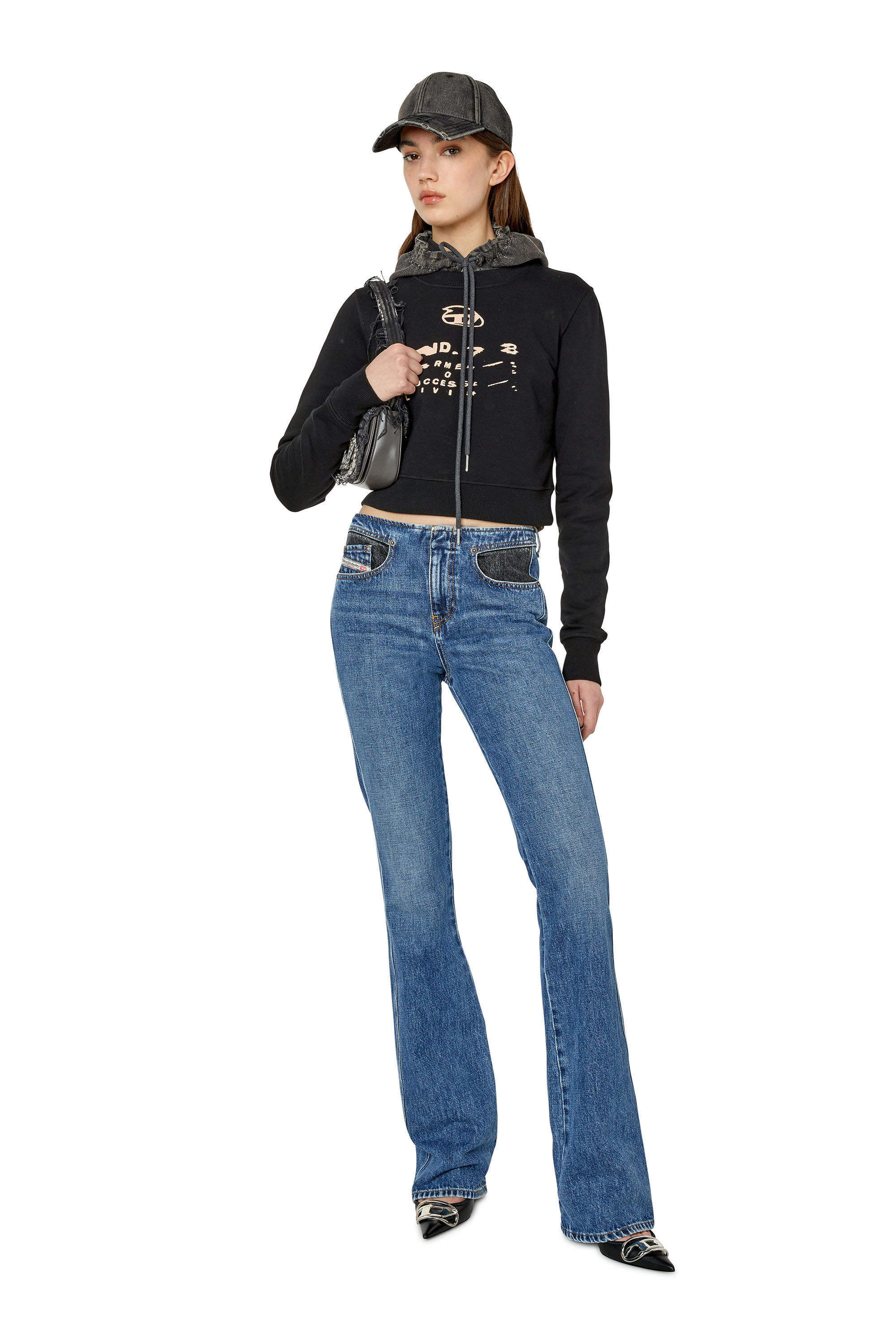 Diesel - F-SLIMMY-G1, Black - Image 1