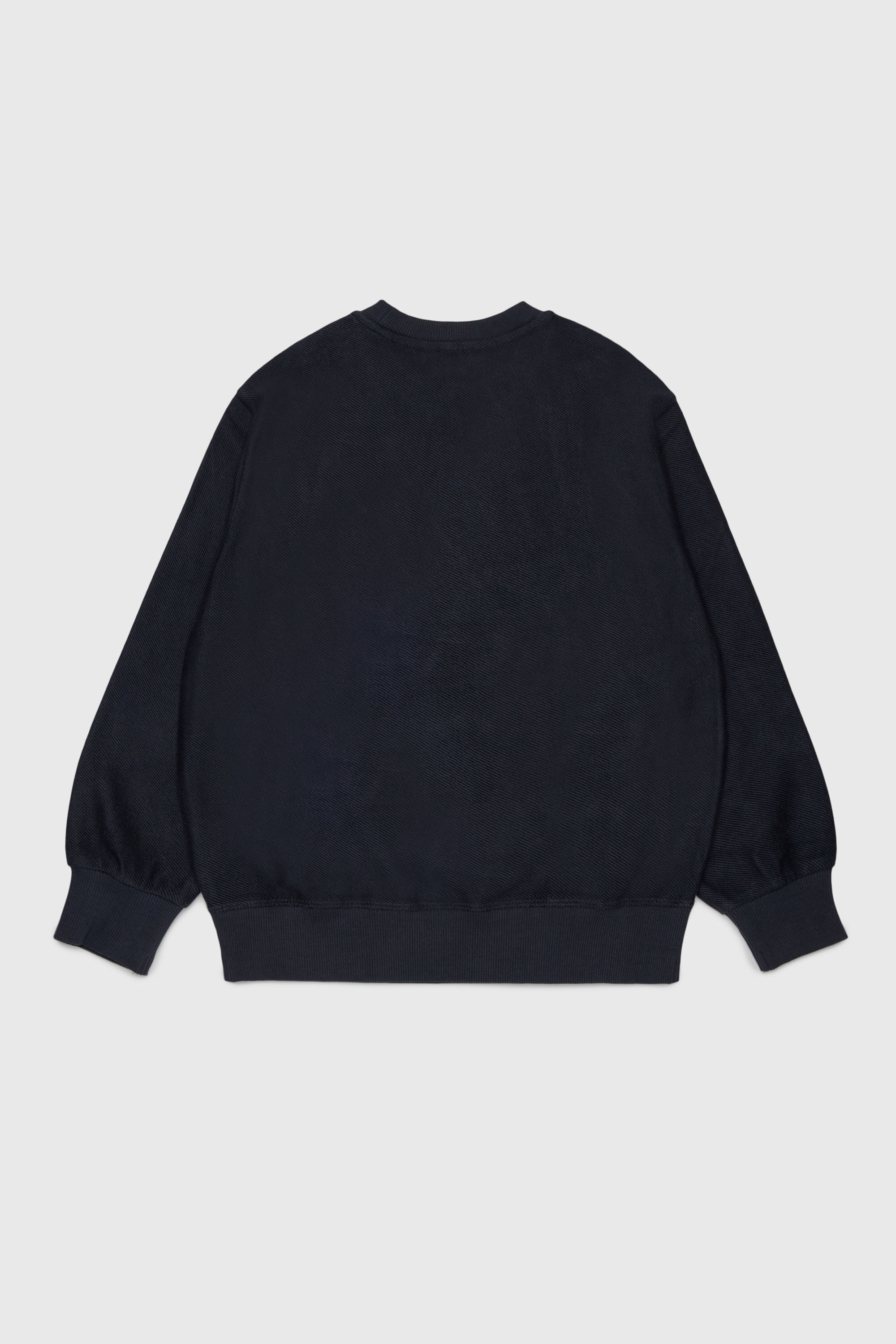 Diesel - SFRIT OVER, Man's Sweatshirt with streaks and Oval D logo in Black - 2