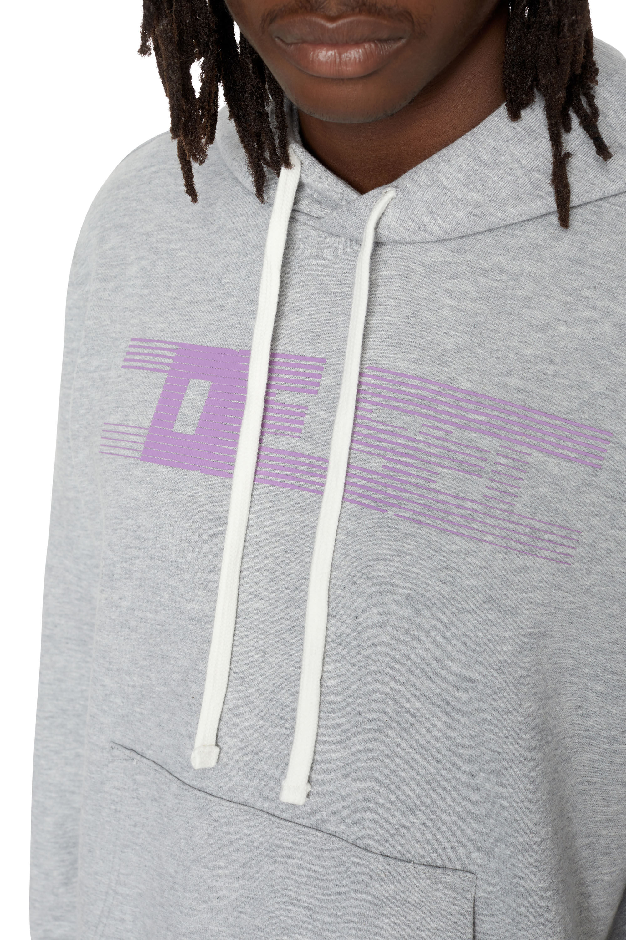Diesel - S-GINN-HOOD-E3, Light Grey - Image 6
