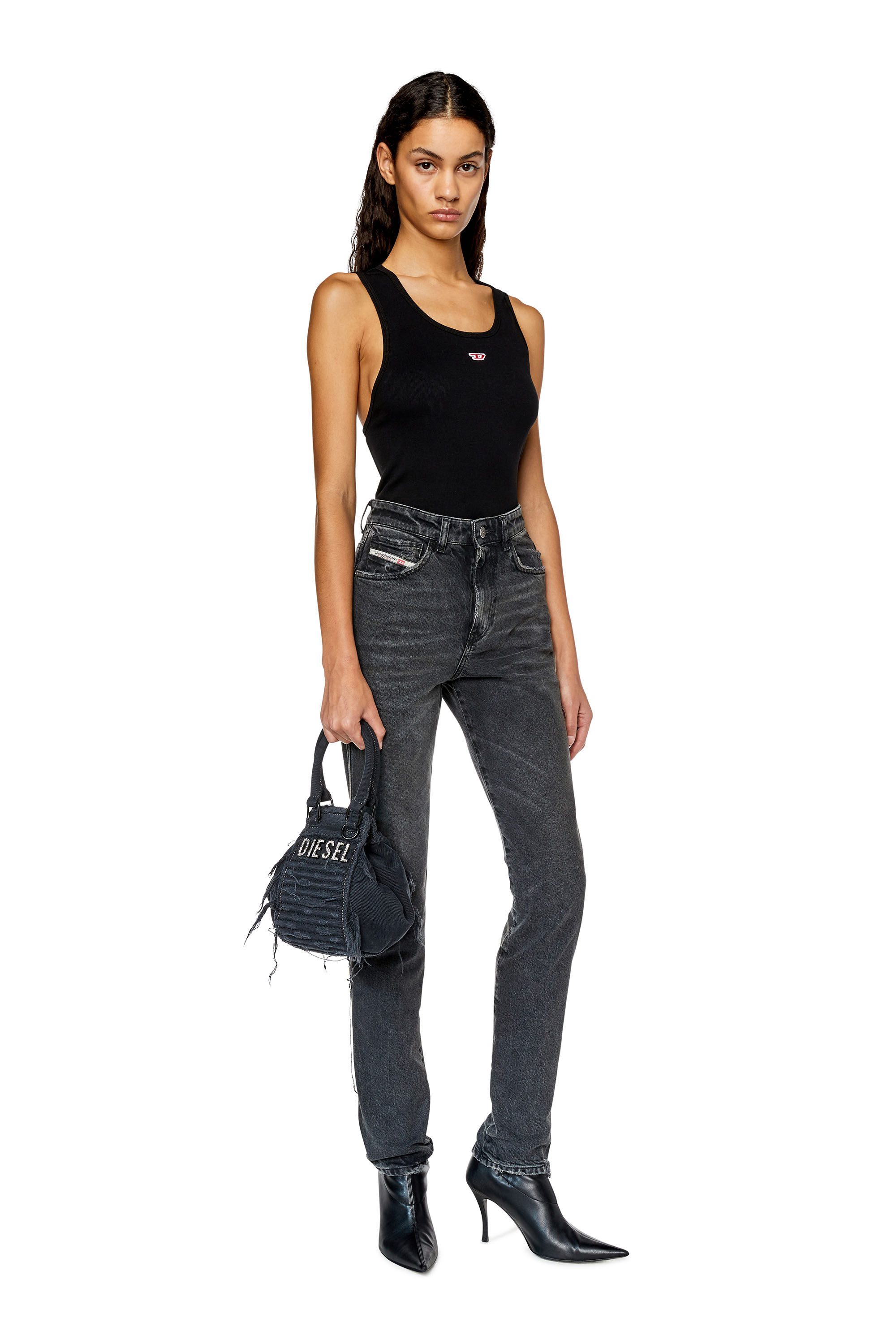 Diesel - 1994 09E78 Straight Jeans, Black/Dark grey - Image 1