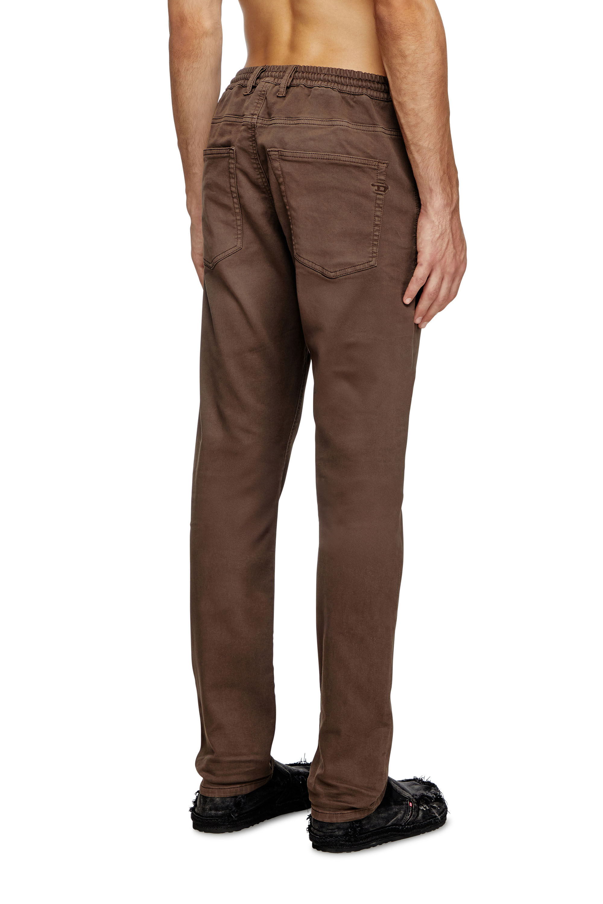 Men's Regular Jeans | Brown | Diesel 2030 D-Krooley Joggjeans®