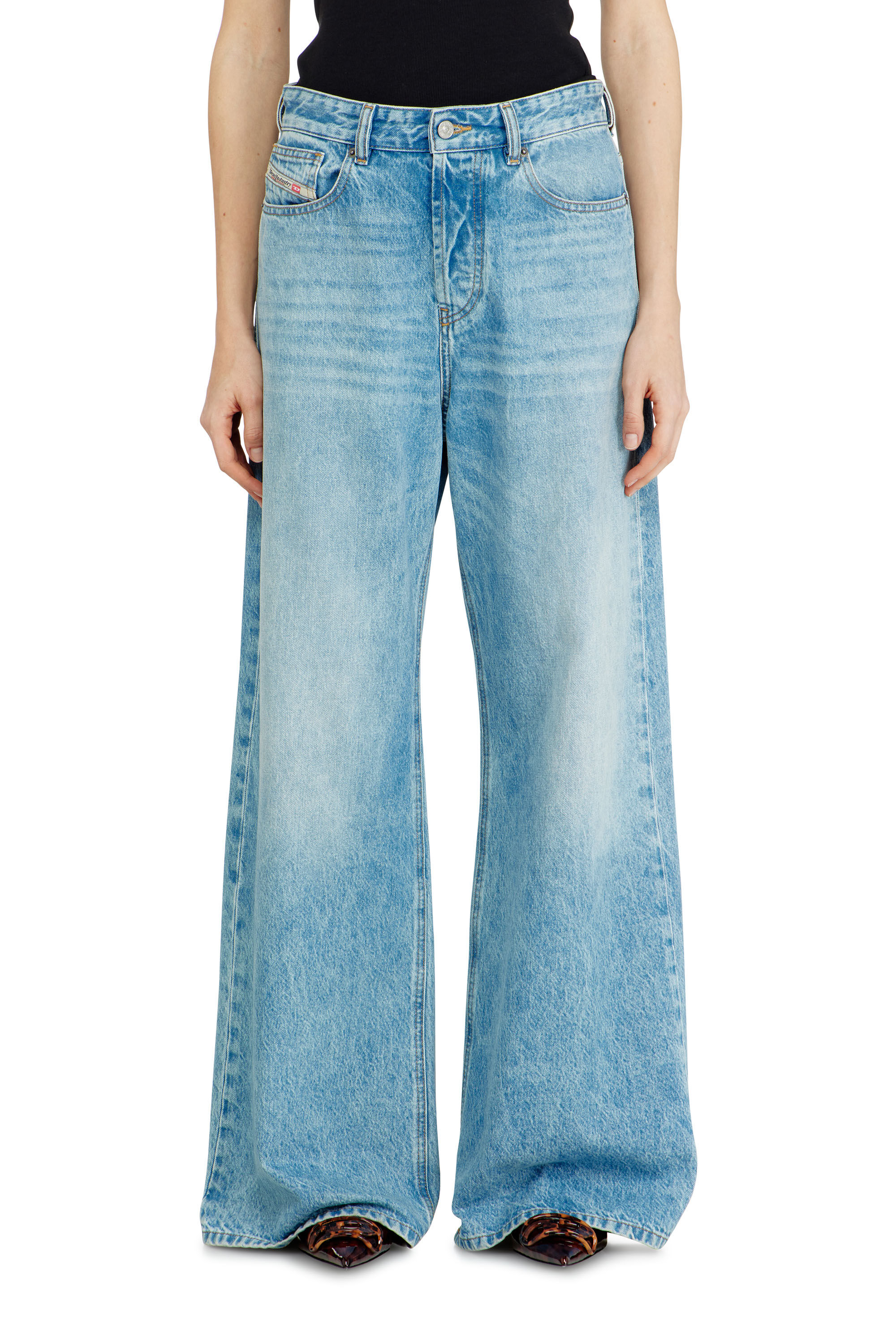 Women's Relaxed Jeans | Light blue | Diesel 1996 D-Sire Women's Relaxed Jeans | Light blue | Diesel 1996 D-Sire