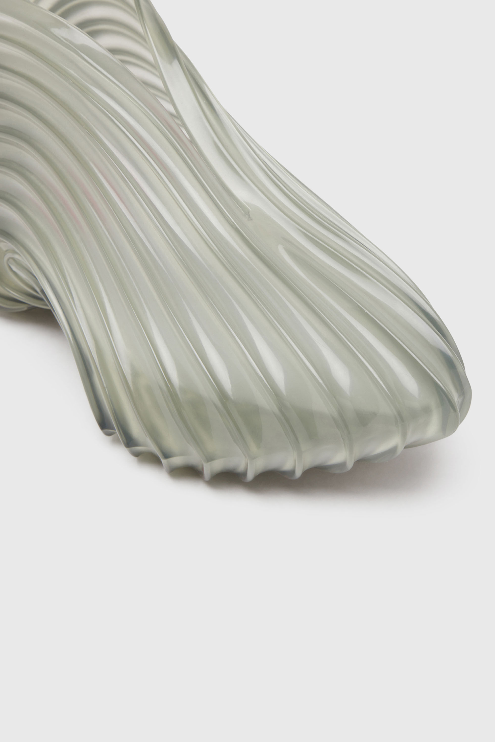 Diesel - MELISSA QUANTUM SNEAKERS X, Unisex's Slip-on sneaker in Melflex&reg; in Light Grey - 6