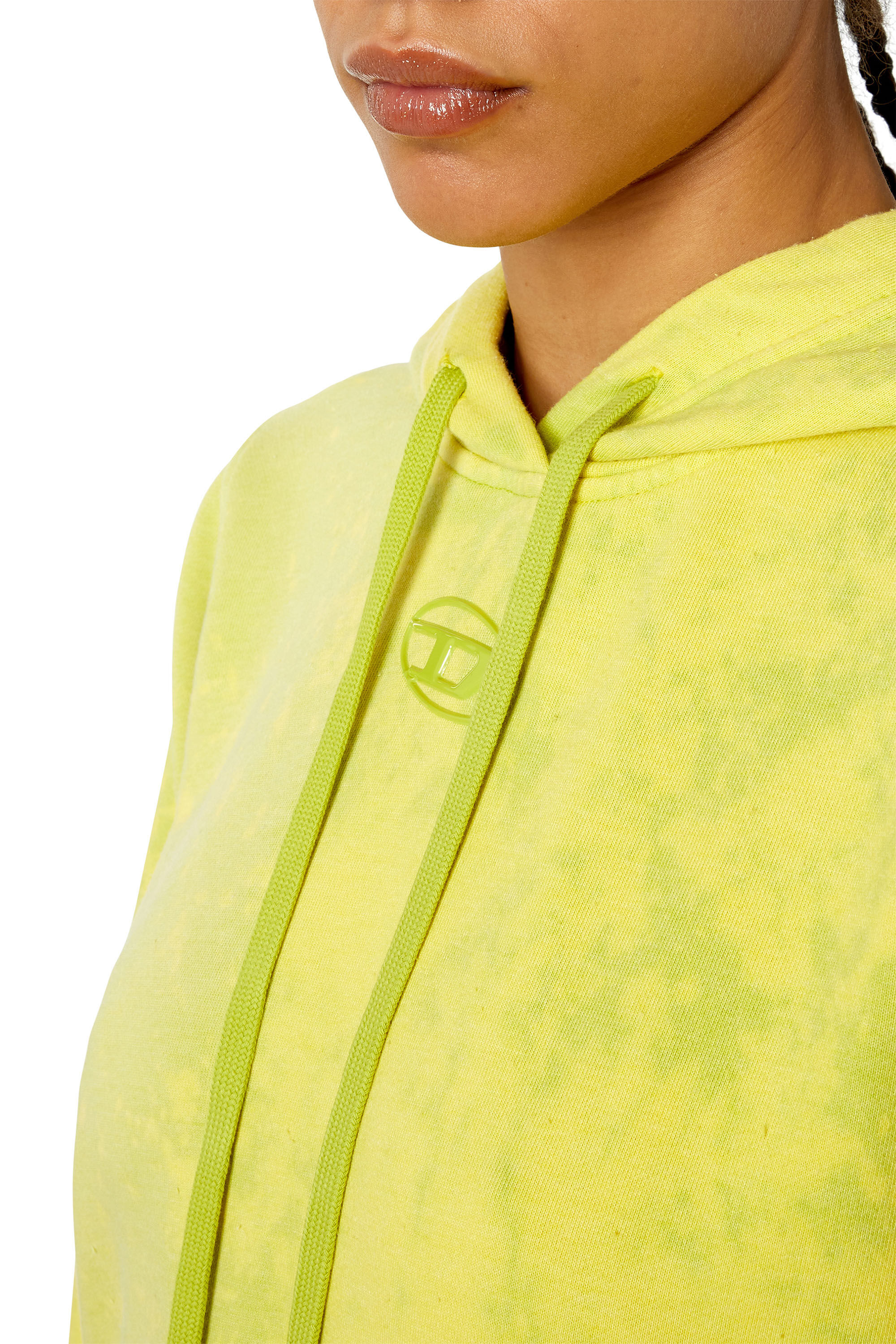 Diesel - F-REGGY-HOOD-G2, Green Fluo - Image 5