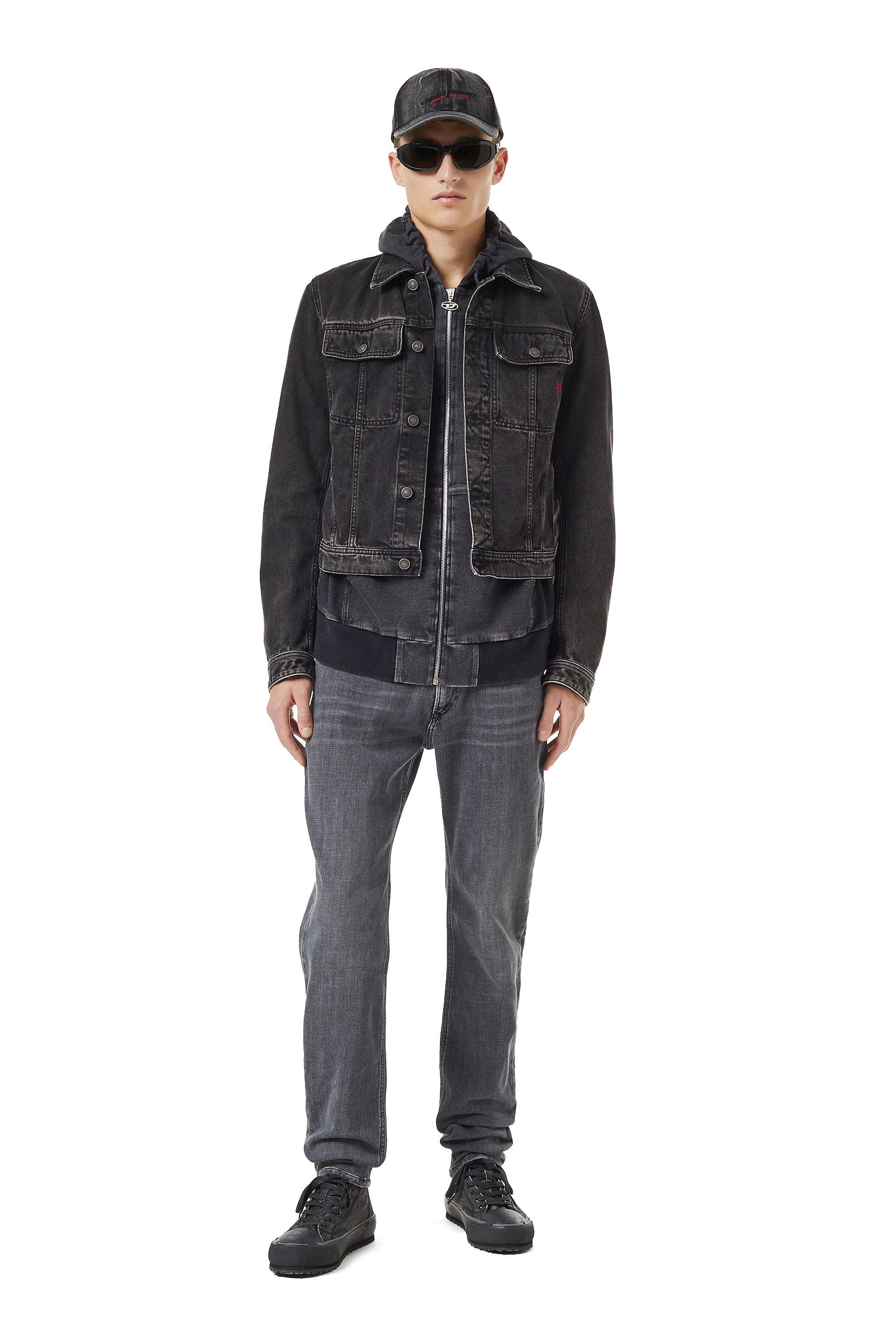 Diesel - Skinny Jeans 1979 Sleenker 09B97, Black/Dark grey - Image 1