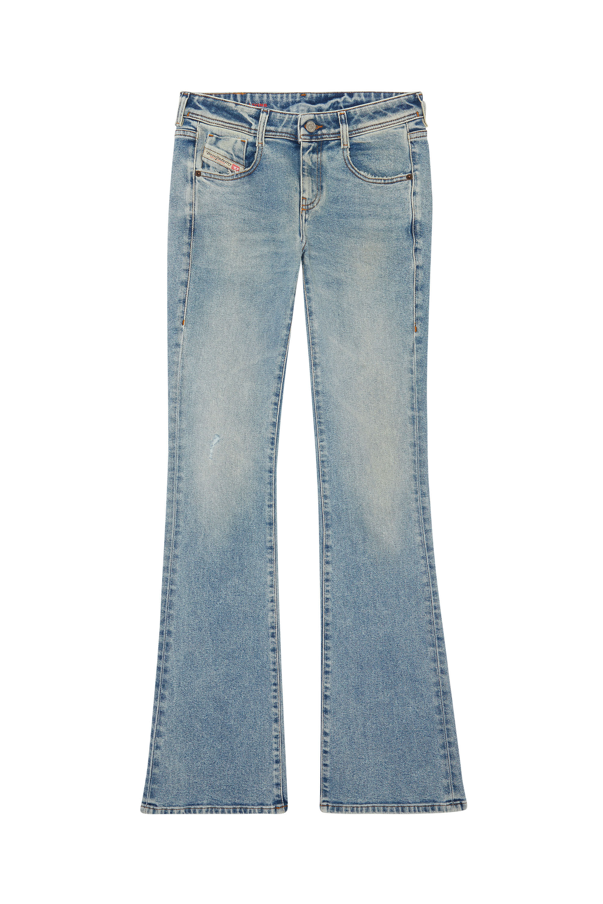 Diesel - 1969 D-Ebbey 09E86 Bootcut and Flare Jeans, Light Blue - Image 2