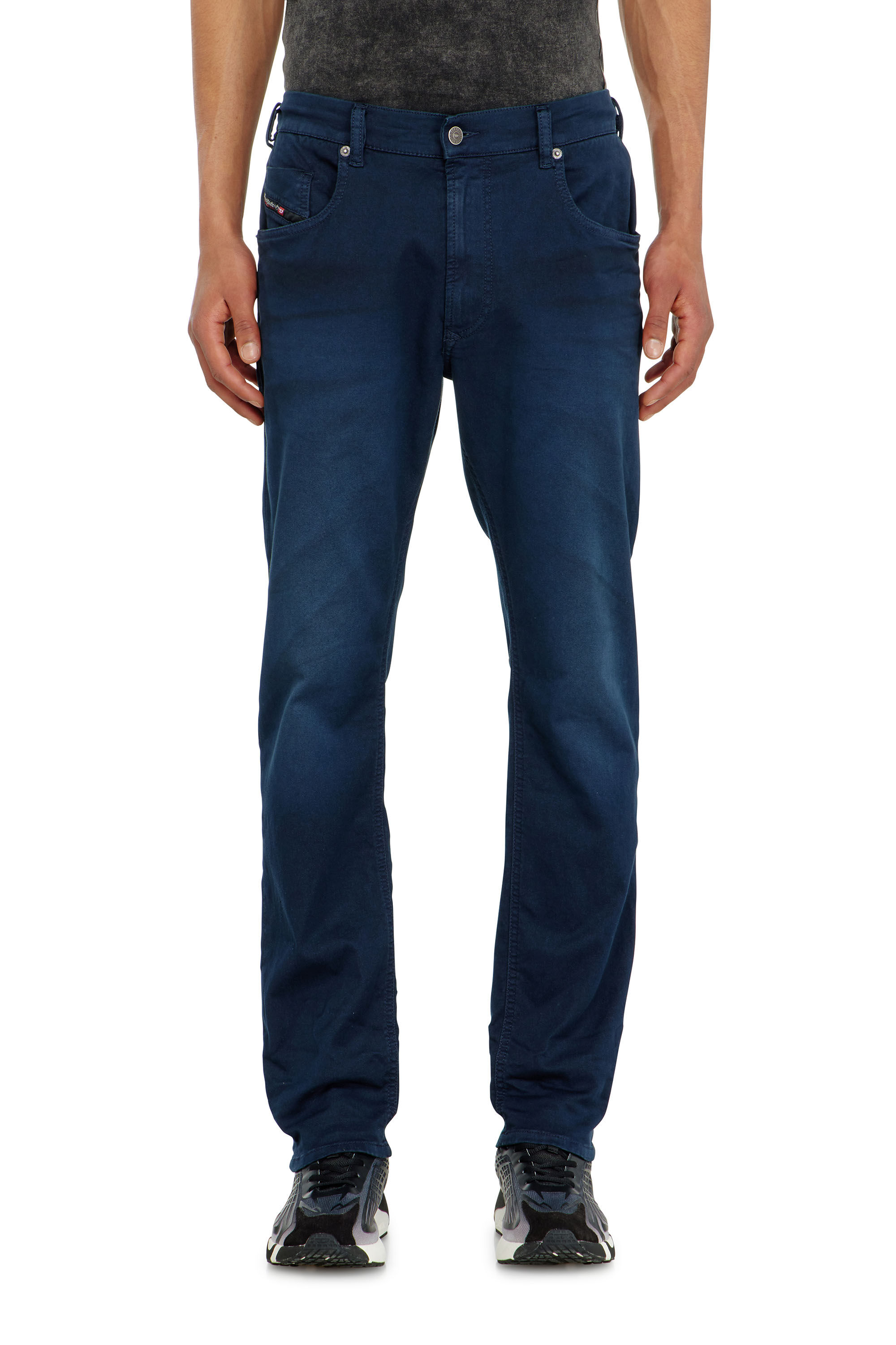 Diesel - Man's Regular 2032 D-Krooley-BW Joggjeans&reg; 0670M, Dark Blue - 2