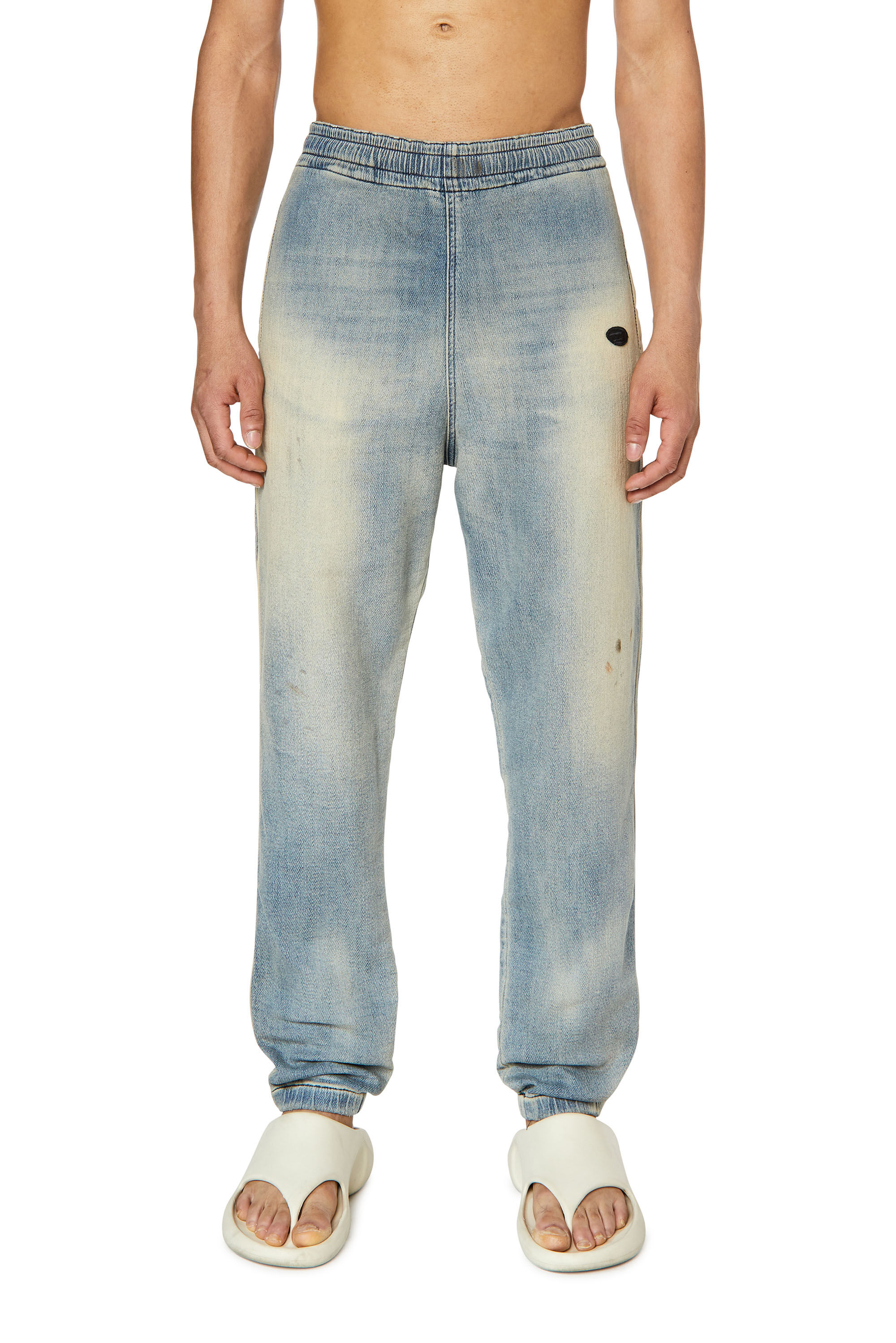 Diesel - Tapered D-Lab Track Denim 09G48, Light Blue - Image 3