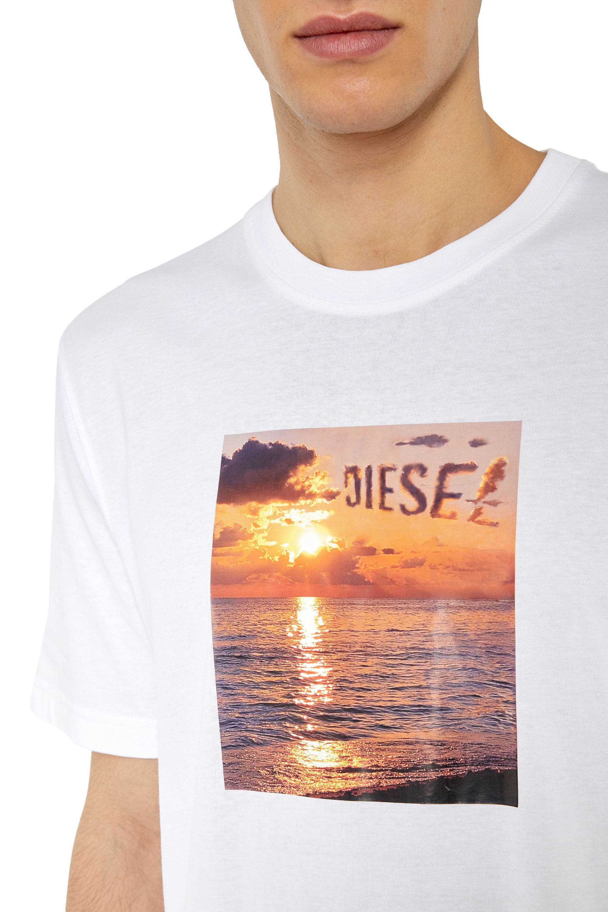 Diesel - T-JUST-G24, White - Image 4