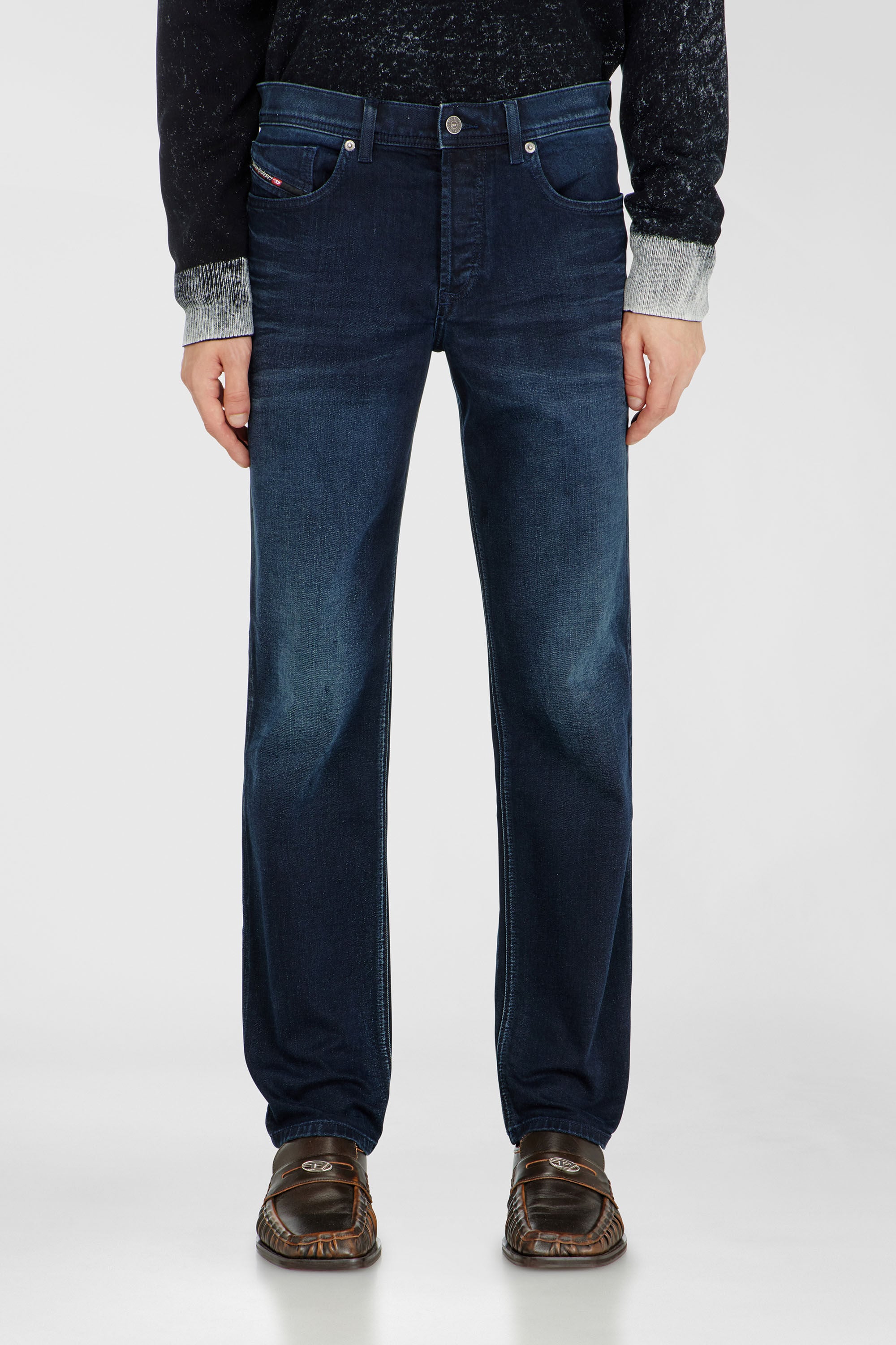 Diesel - Man's Regular Jeans 2023 D-Finitive 0BMBX, Dark Blue - 4