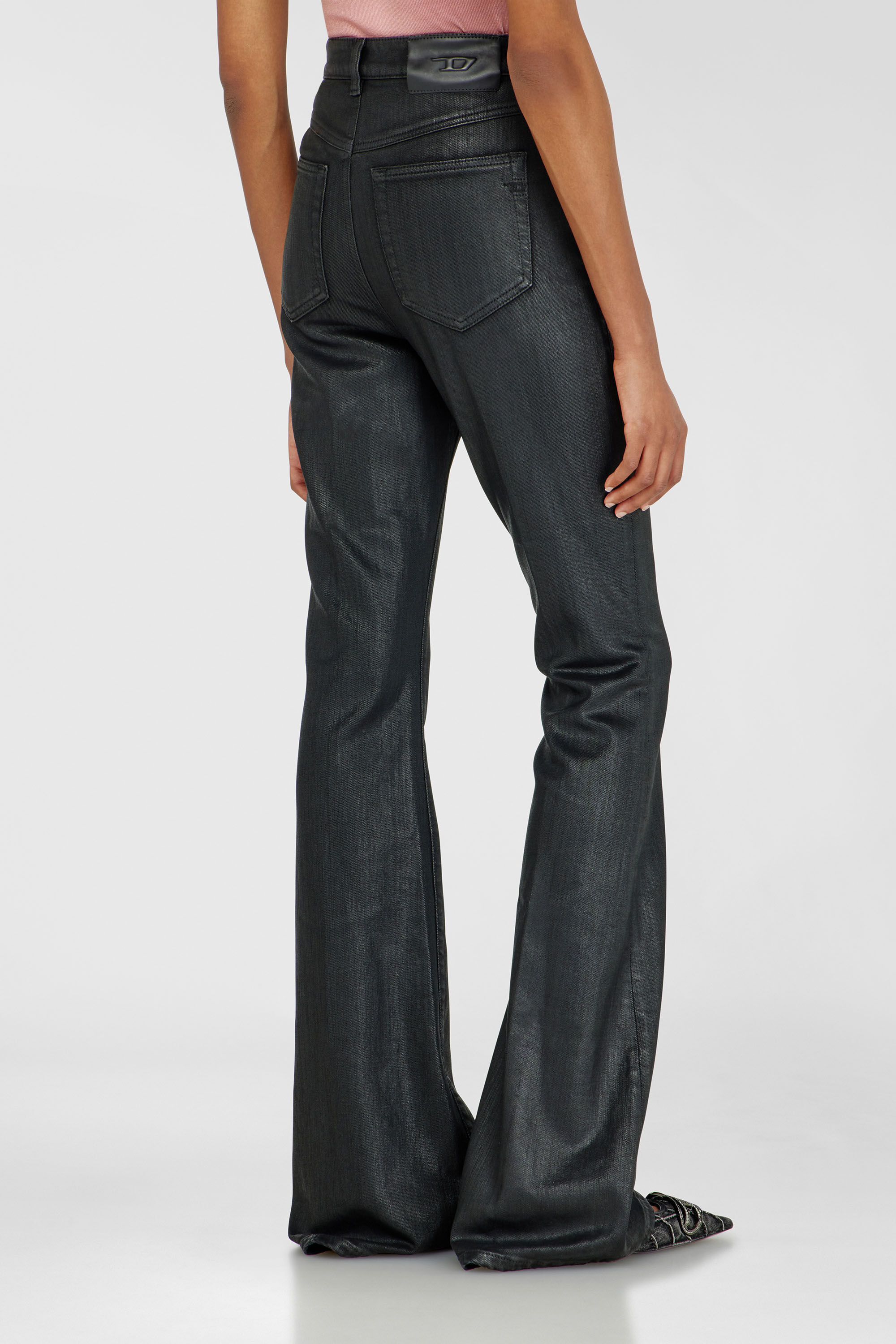 Diesel - Woman's Bootcut Jeans 1973 D-Partt 09P78, Black/Dark grey - 5