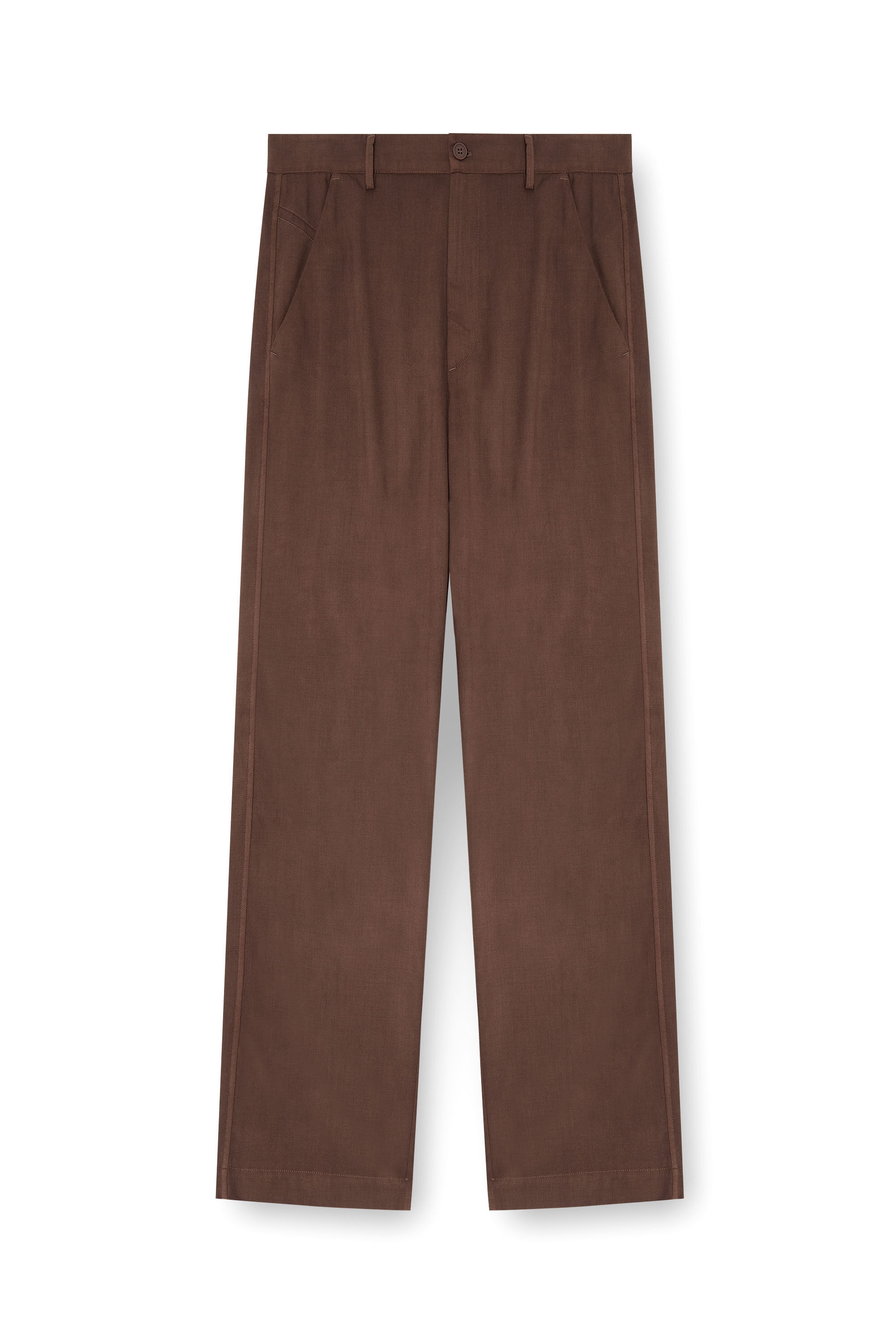 Diesel - P-HANT-CHINO-AECB, Man's Chino pants in light stretch wool in null - 2