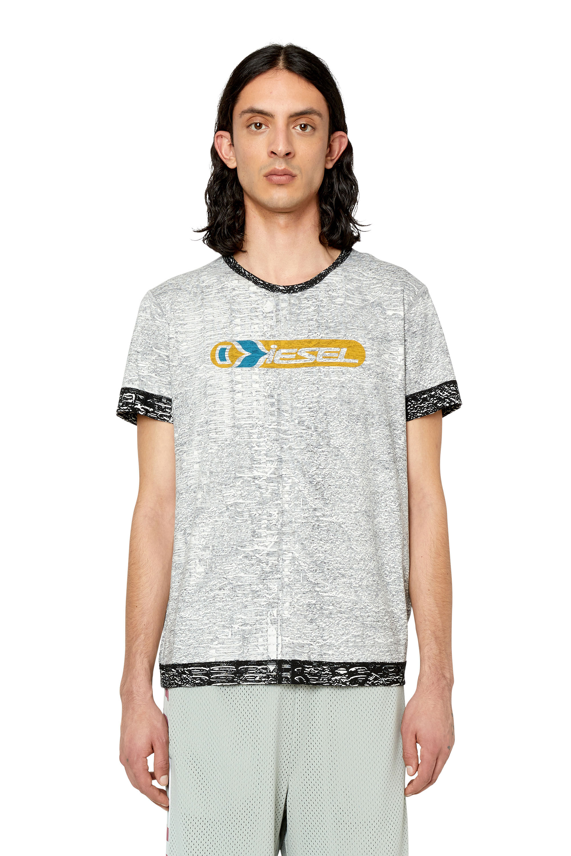 Diesel - T-INYSIDE, Grey - Image 3