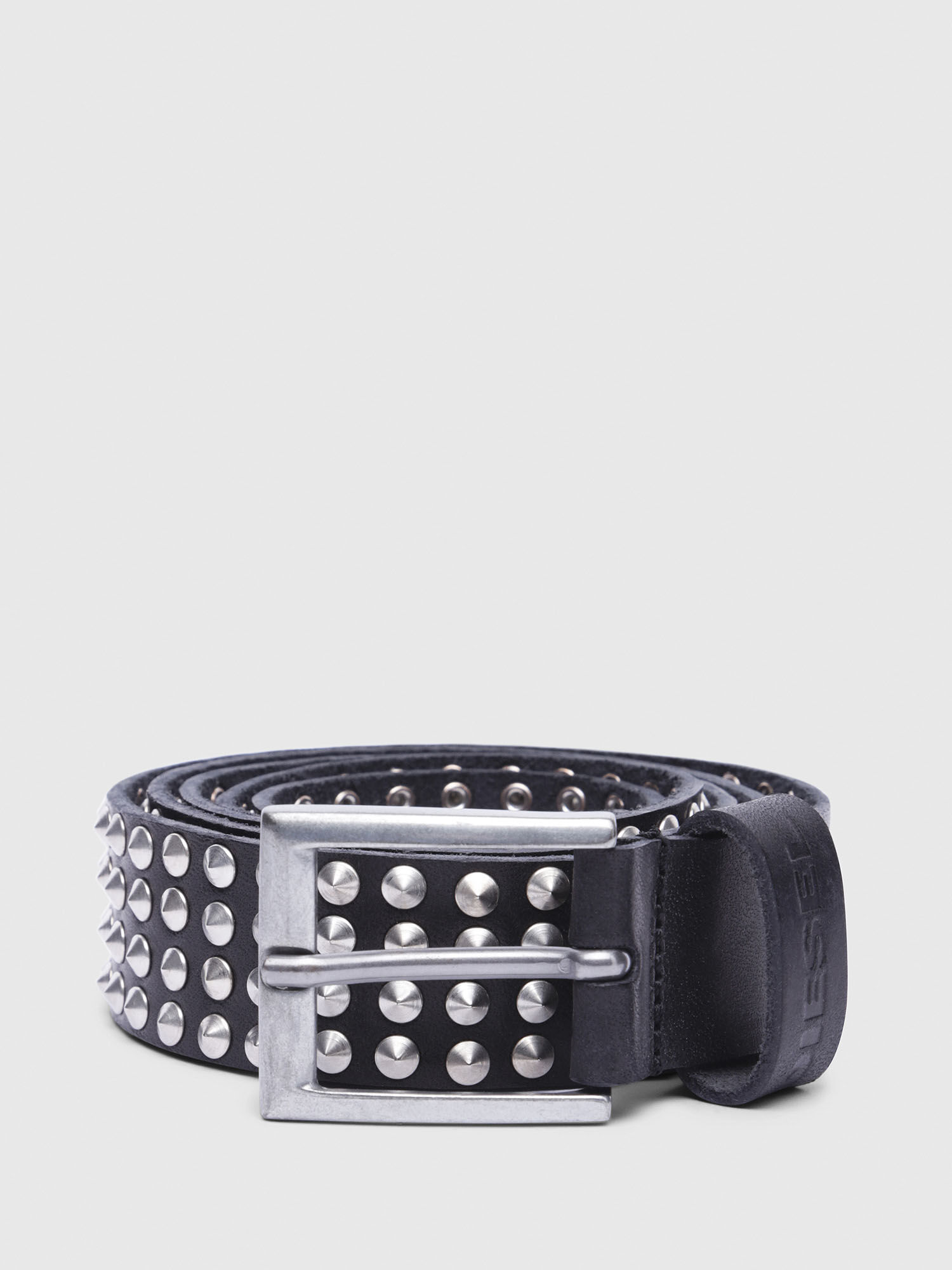 mens spiked belt