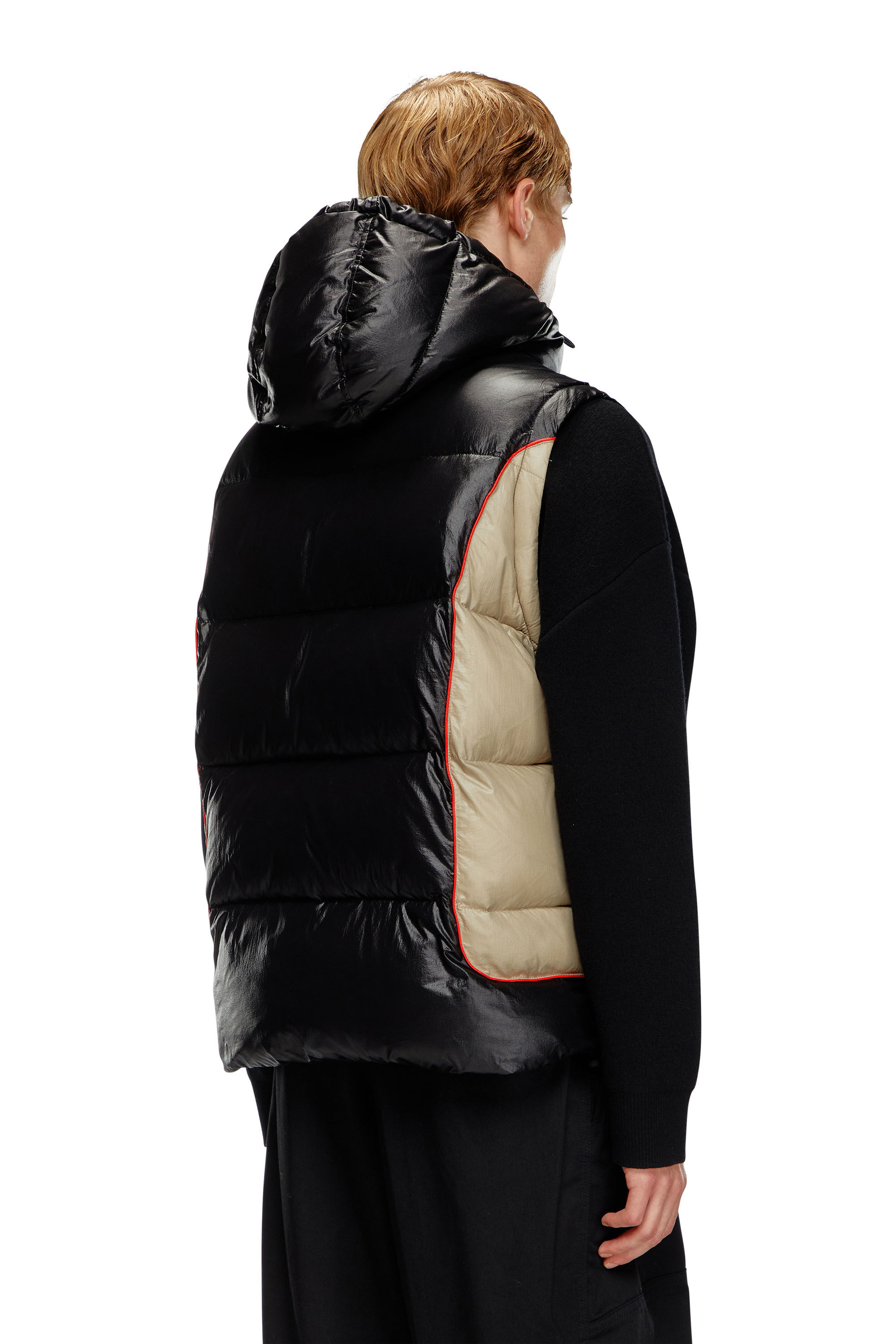 Puffer hooded vest store