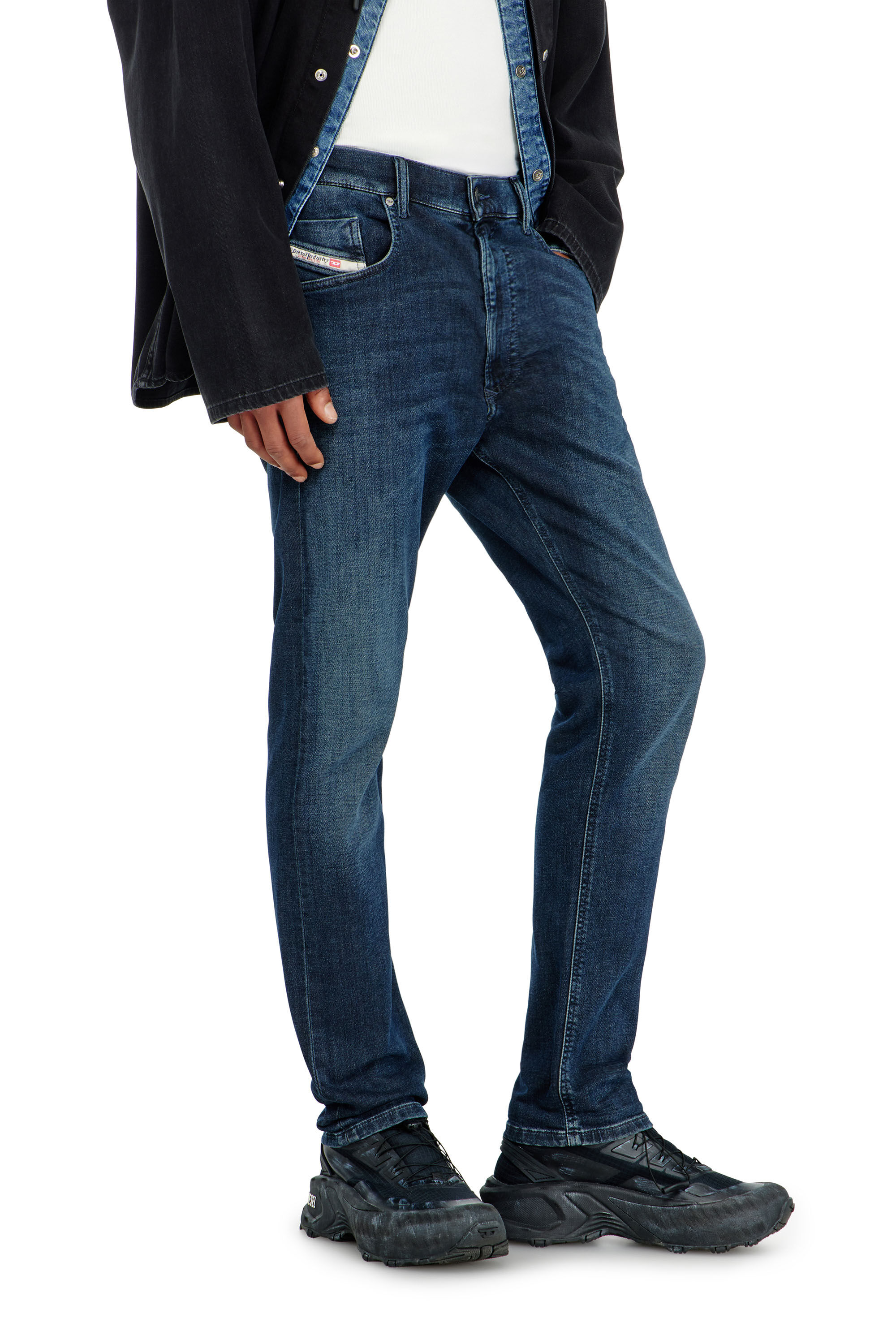 Diesel - Man's Regular 2032 D-Krooley-BW Joggjeans&reg; 09P94, Dark Blue - 5