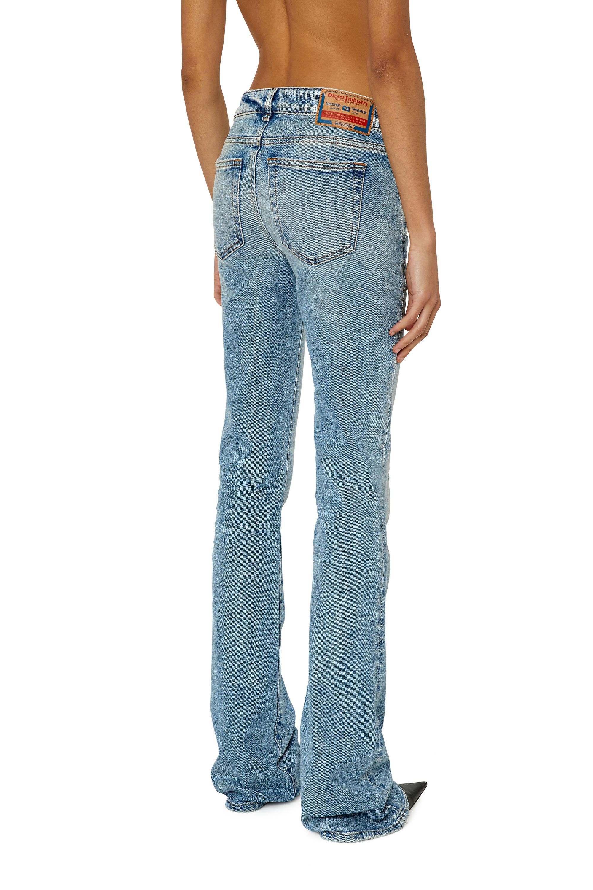 Diesel - Bootcut and Flare Jeans 1969 D-Ebbey 09E86, Light Blue - Image 4