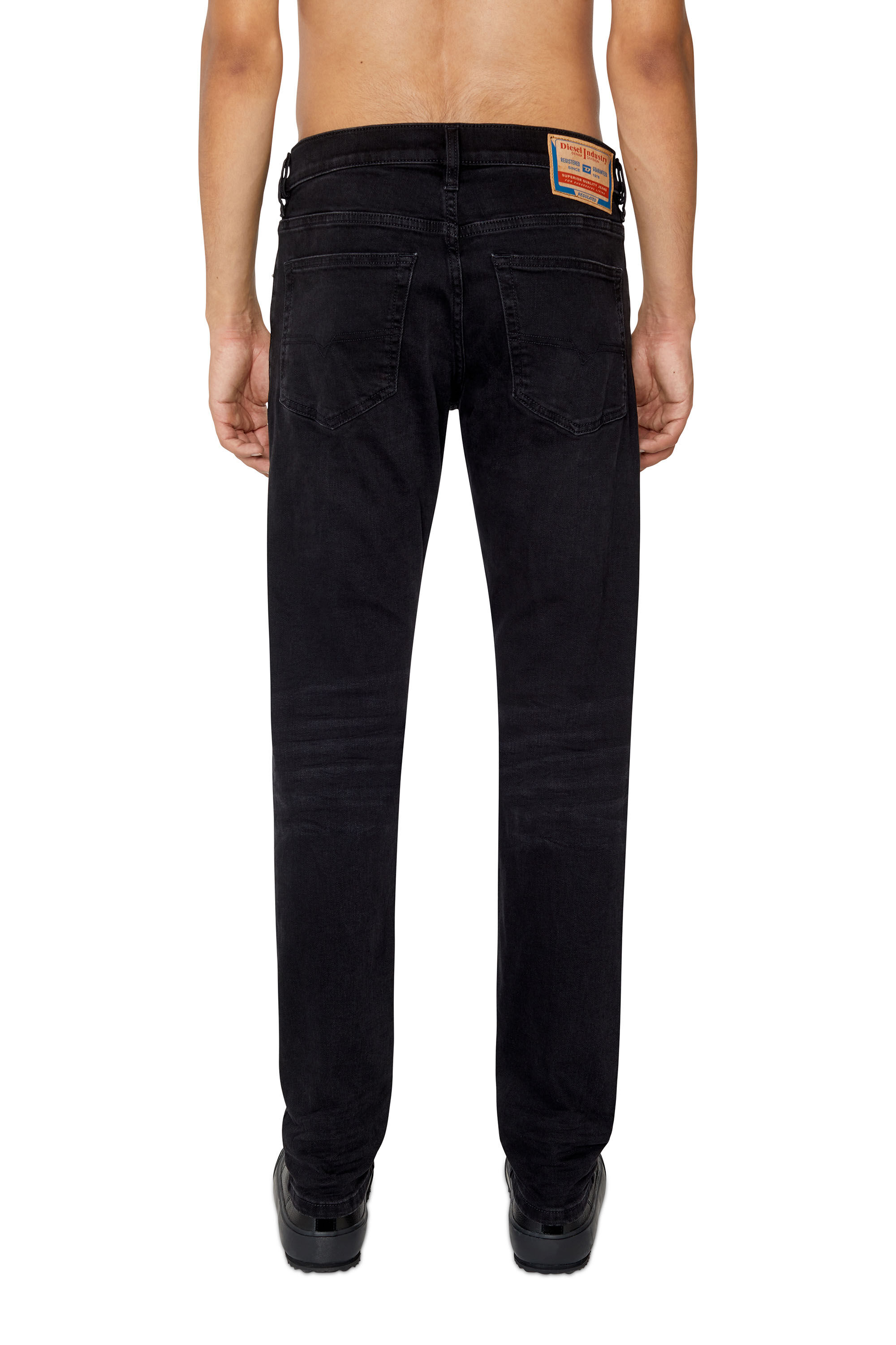 Diesel - Slim Jeans D-Luster 0IHAU, Black/Dark grey - Image 4