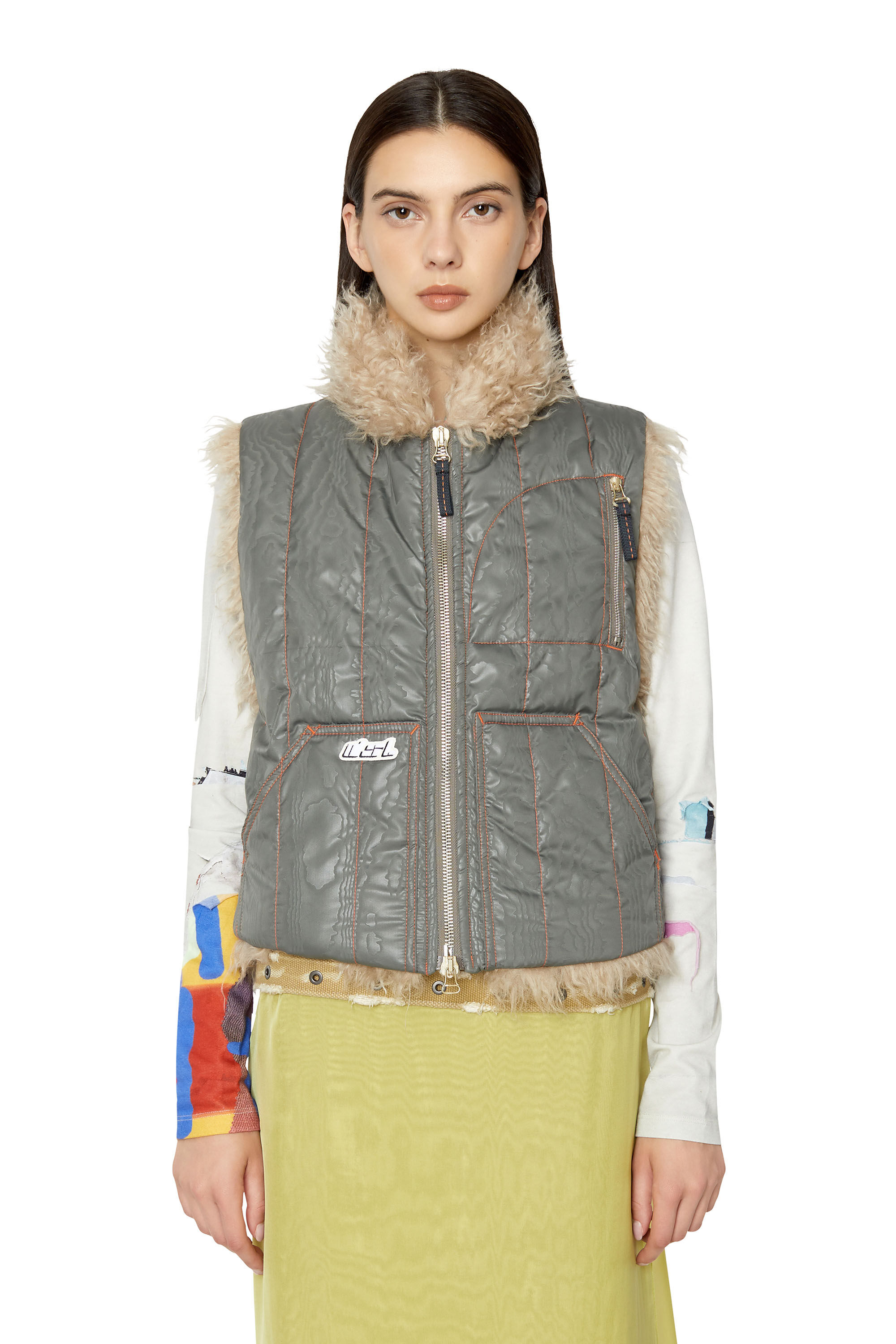 Diesel - W-GUYA, Grey - Image 3