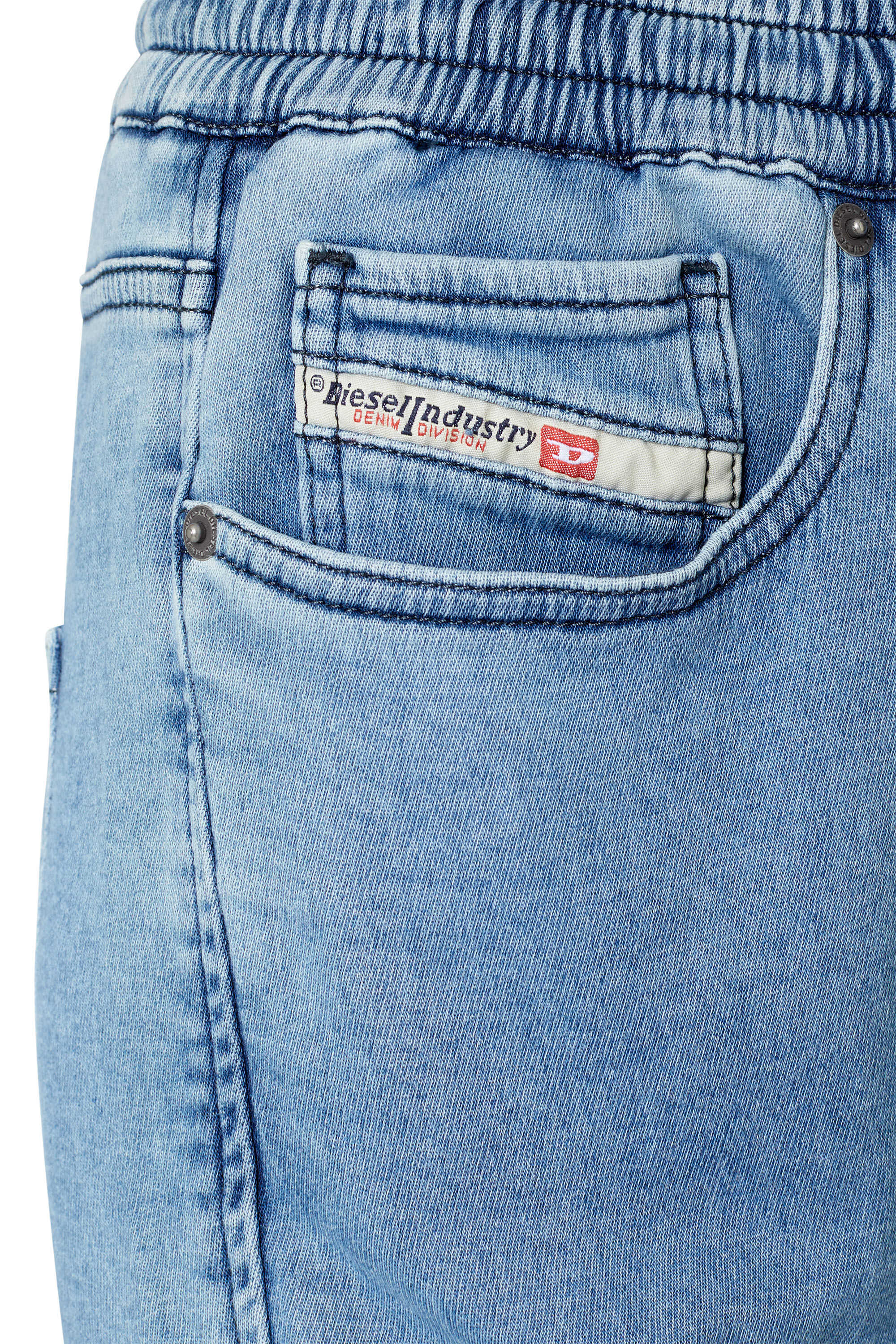Diesel - Slim D-Ursy Track Denim 069ZR, Light Blue - Image 6