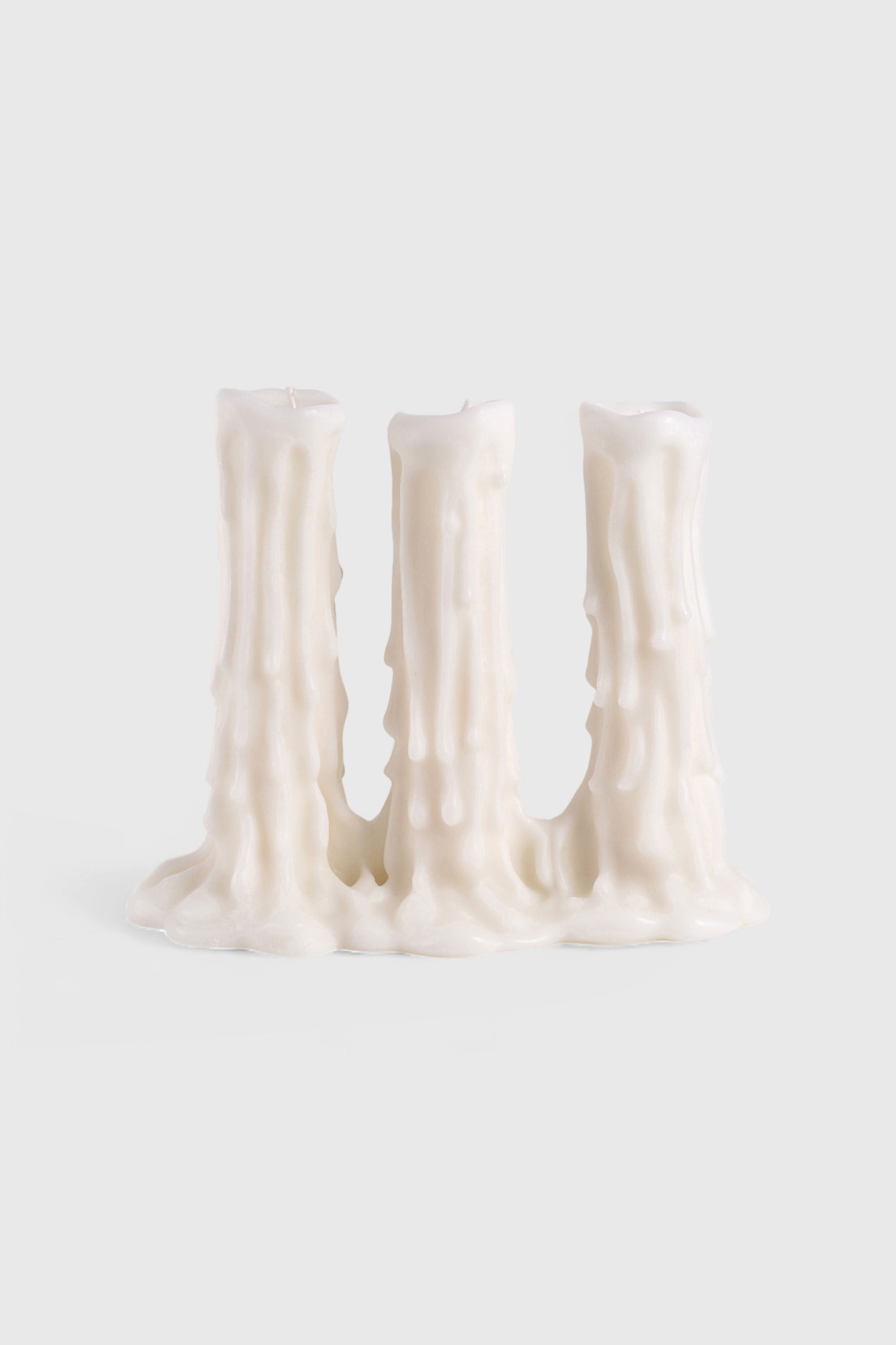 Diesel - 11166 CANDLE&nbsp;"MELT-D&rdquo; CM 15,8X35X29,5 TR, Unisex's Triple‑body candle in White - 4