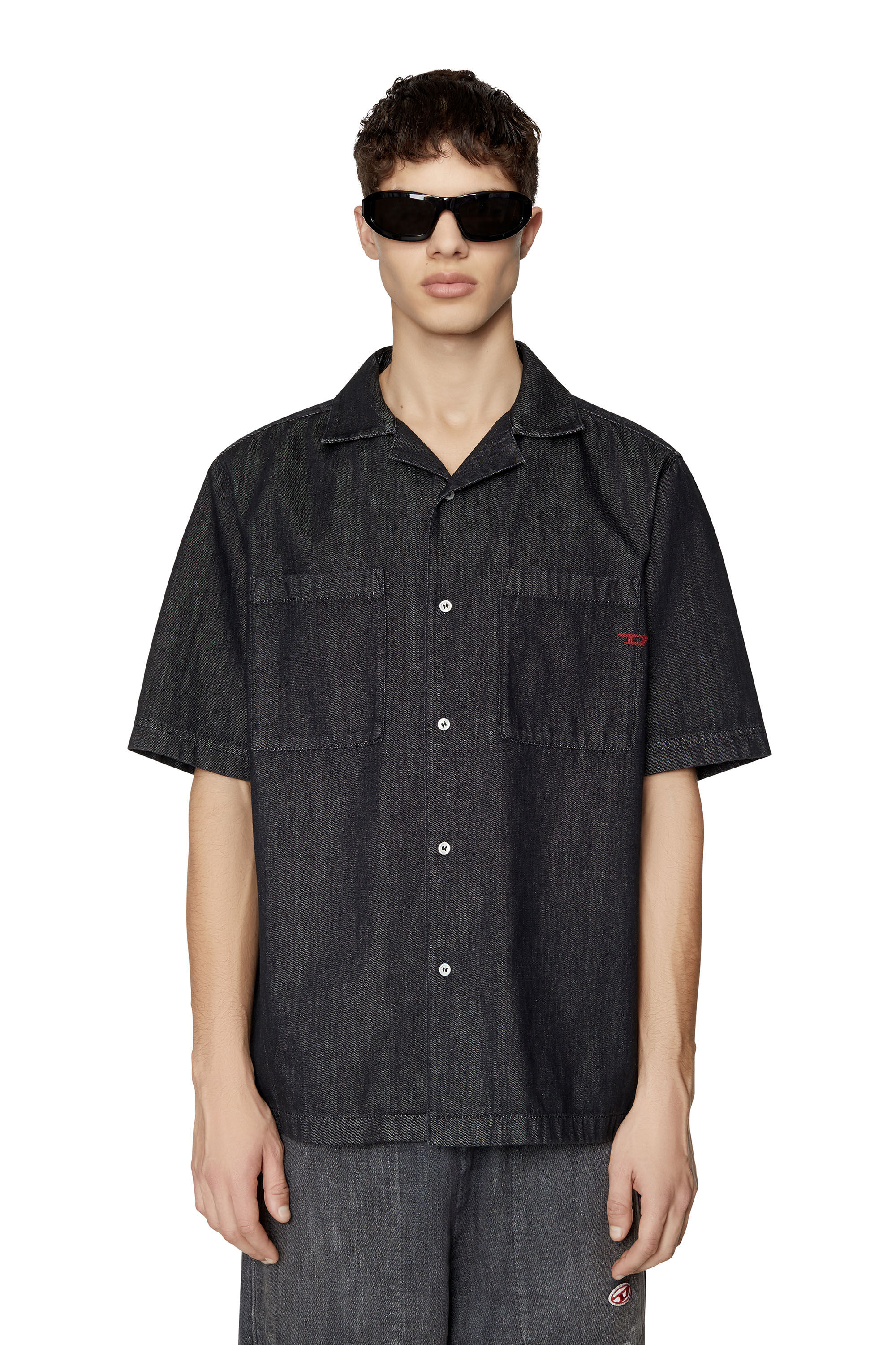 Diesel - D-PAROSHORT, Black/Dark grey - Image 3