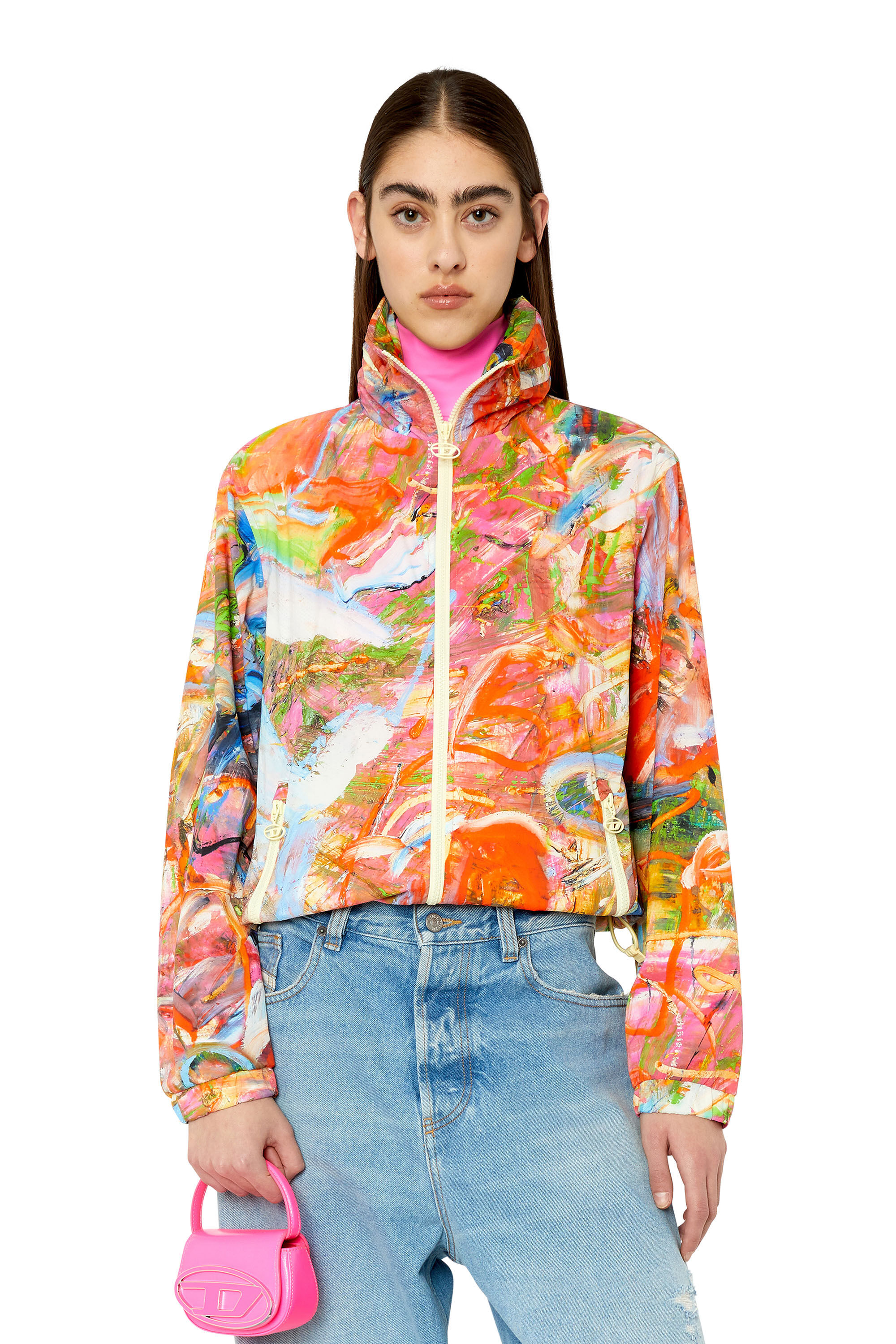 Diesel - J-WARREL-PRINT, Orange/White - Image 3