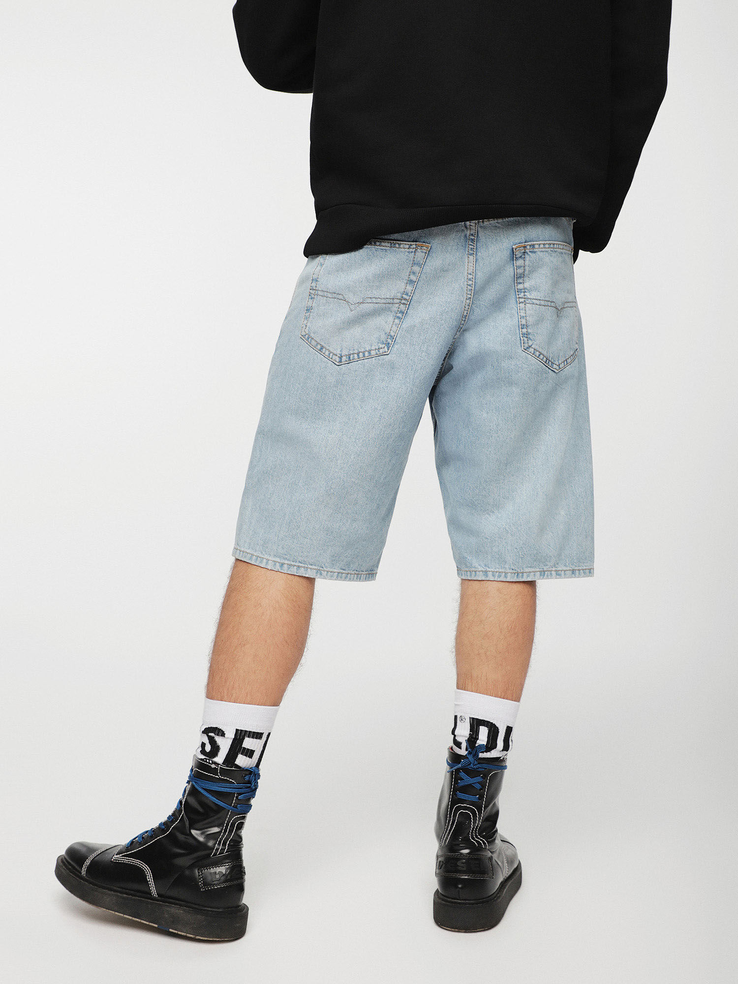 diesel jean shorts mens