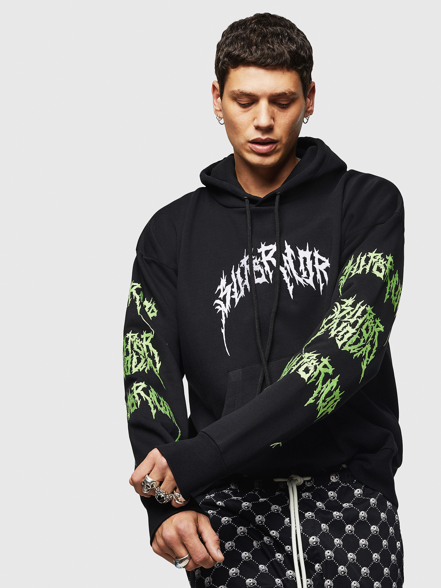 Diesel superior dragon hoodie clearance