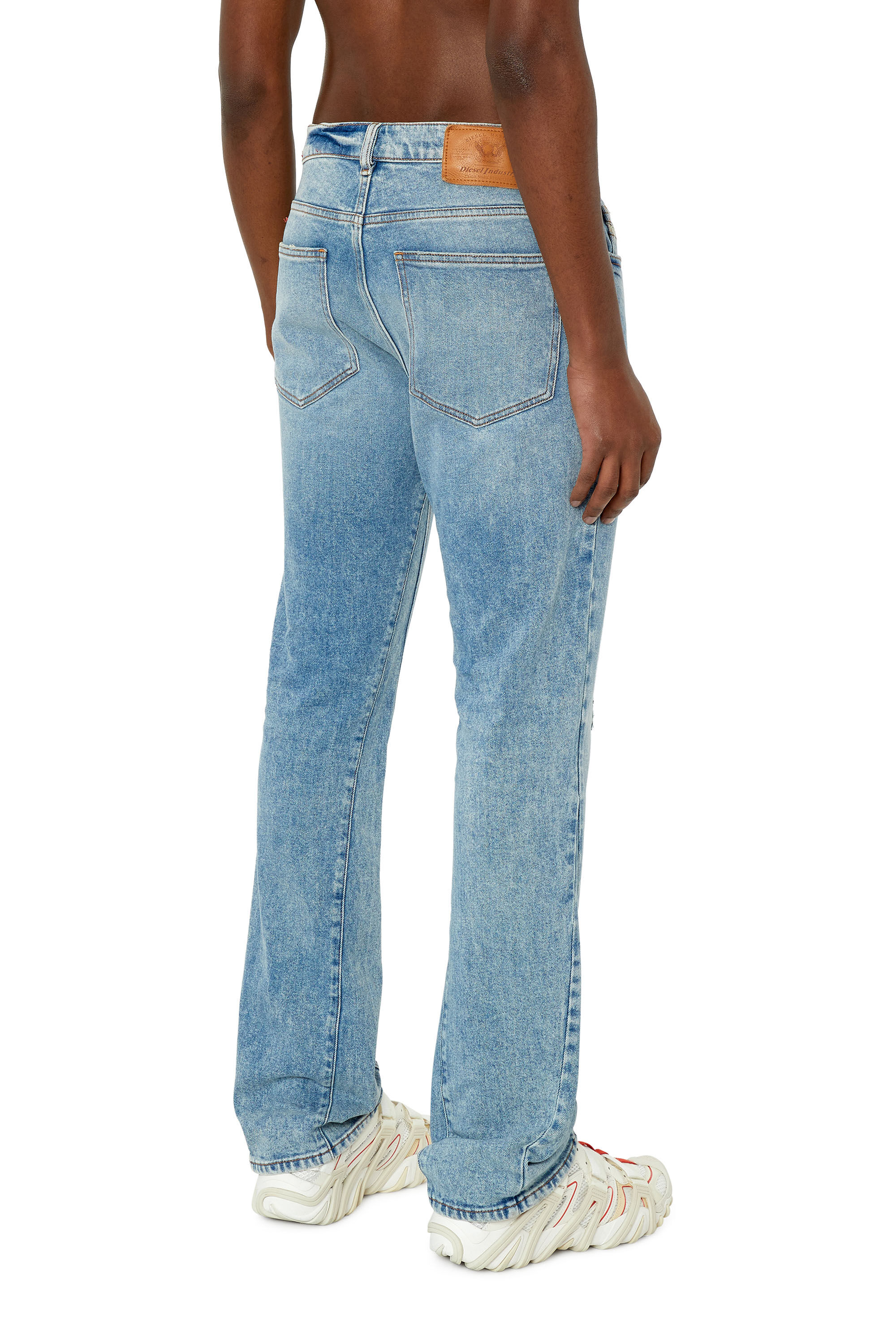 Diesel - 2021 D-Vocs 09E86 Bootcut Jeans, Light Blue - Image 4