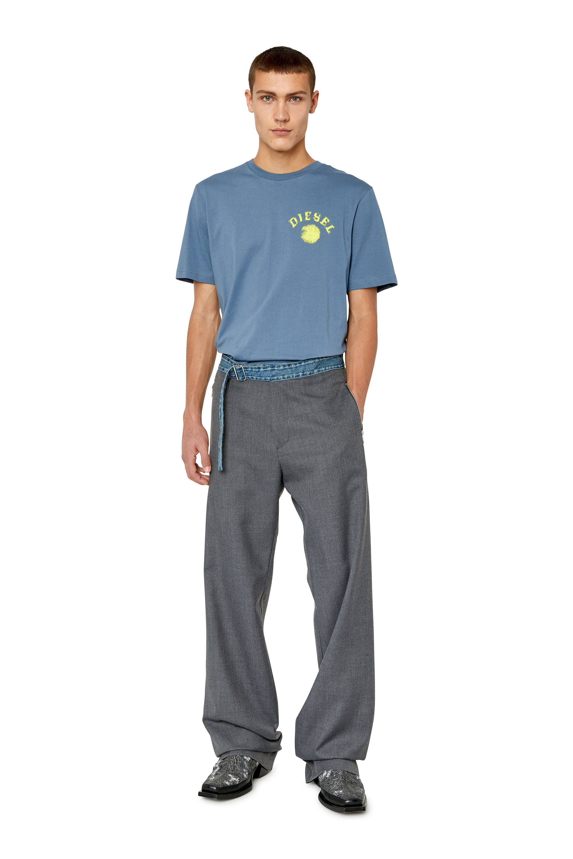 Diesel - T-JUST-K3, Blue - Image 1