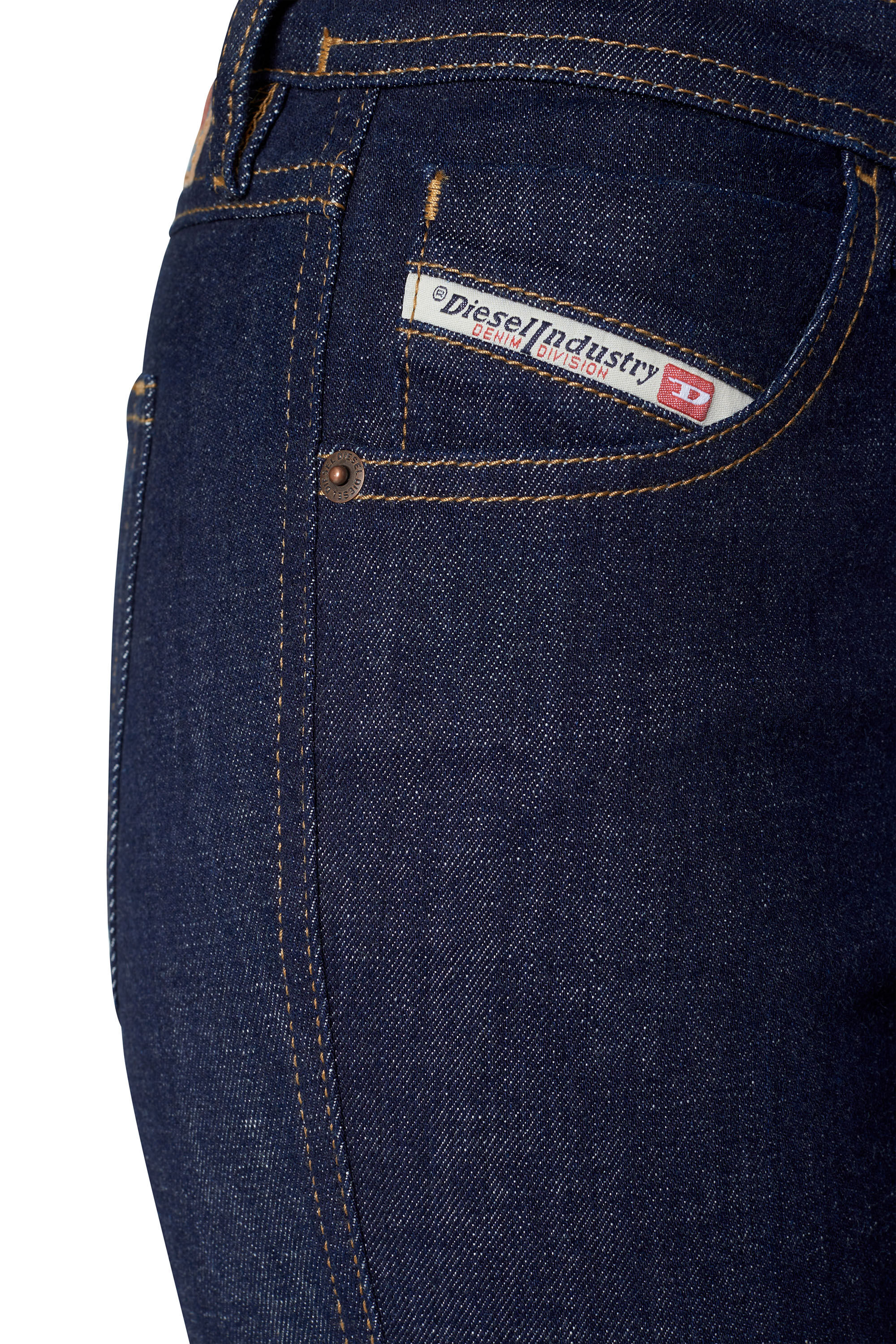 Diesel - Skinny Jeans 2015 Babhila Z9C17, Dark Blue - Image 6