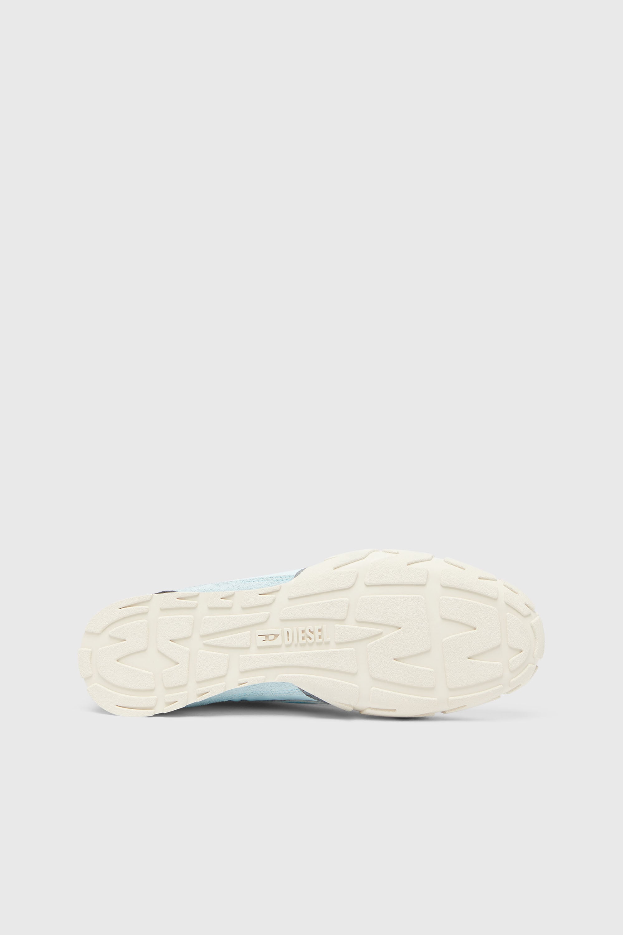 Diesel - S-PAGODHA LOW, Man's S-Pagodha - Sneakers in leather and nylon in Light Blue - 5
