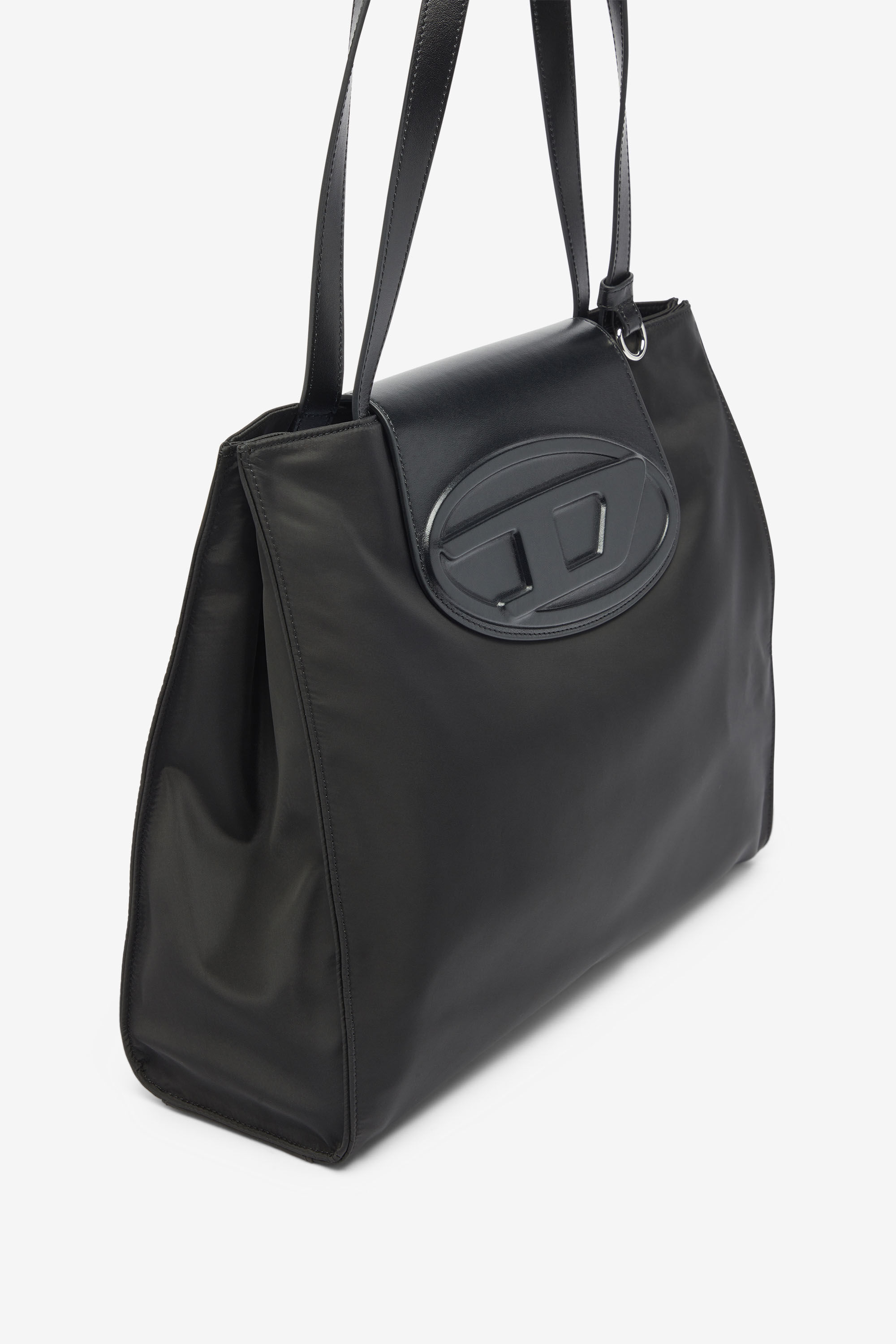 Diesel - 1DR TOTE E/W, Unisex's 1DR - Shopping bag in nylon with leather flap in null - 5
