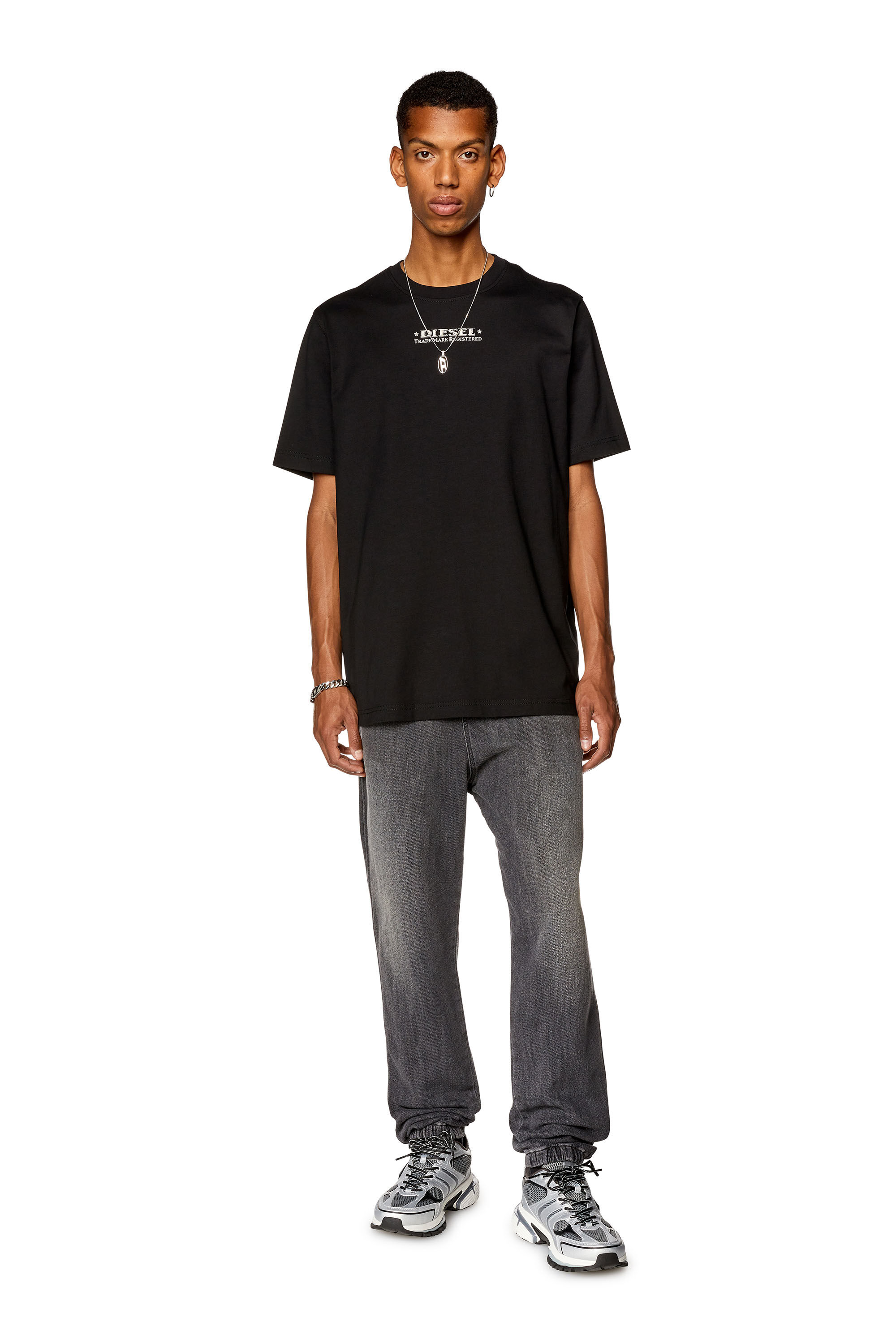 Diesel - T-JUST-L4, Black - Image 1