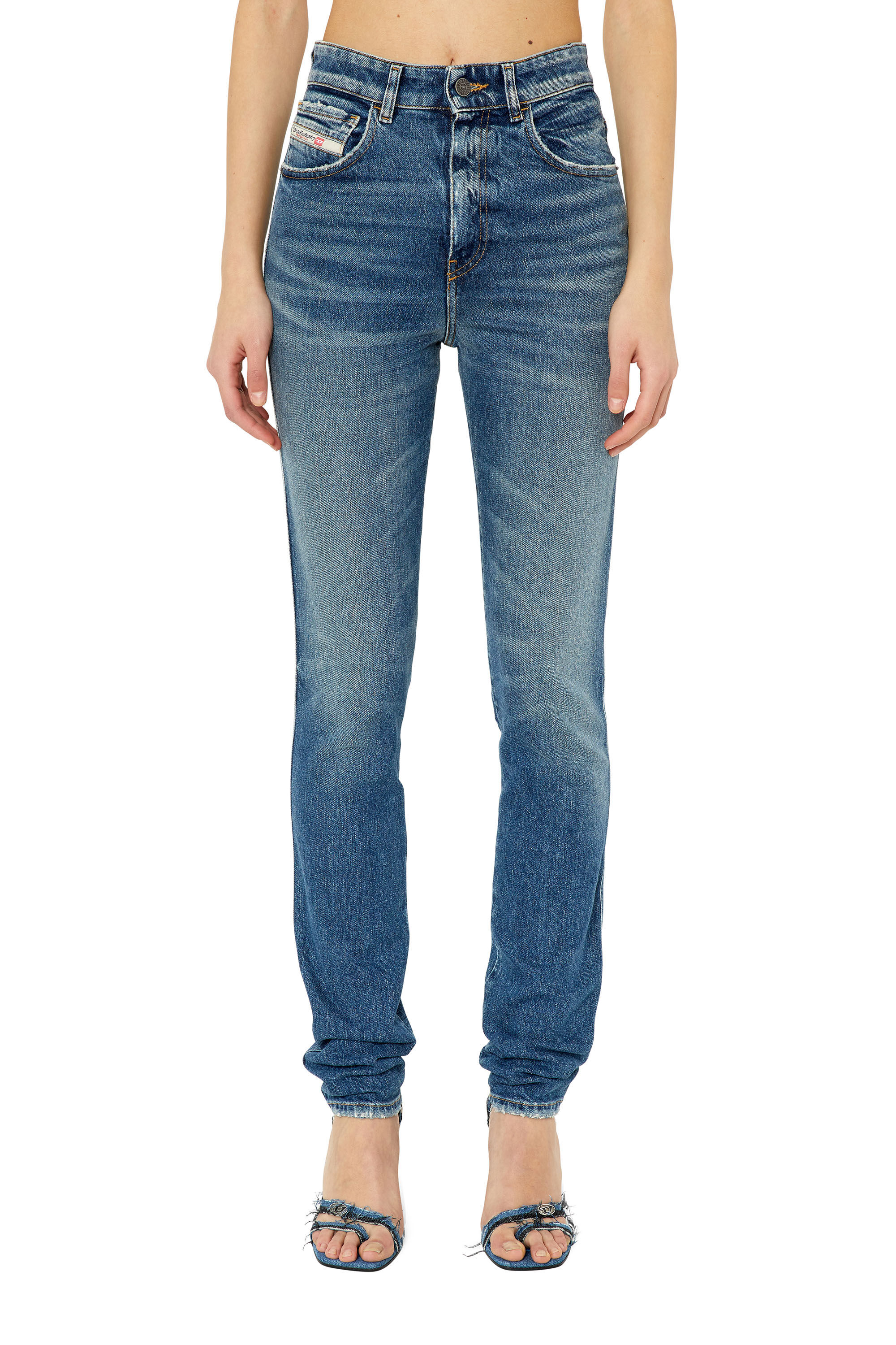 Diesel - 1994 007L1 Straight Jeans, Medium blue - Image 3