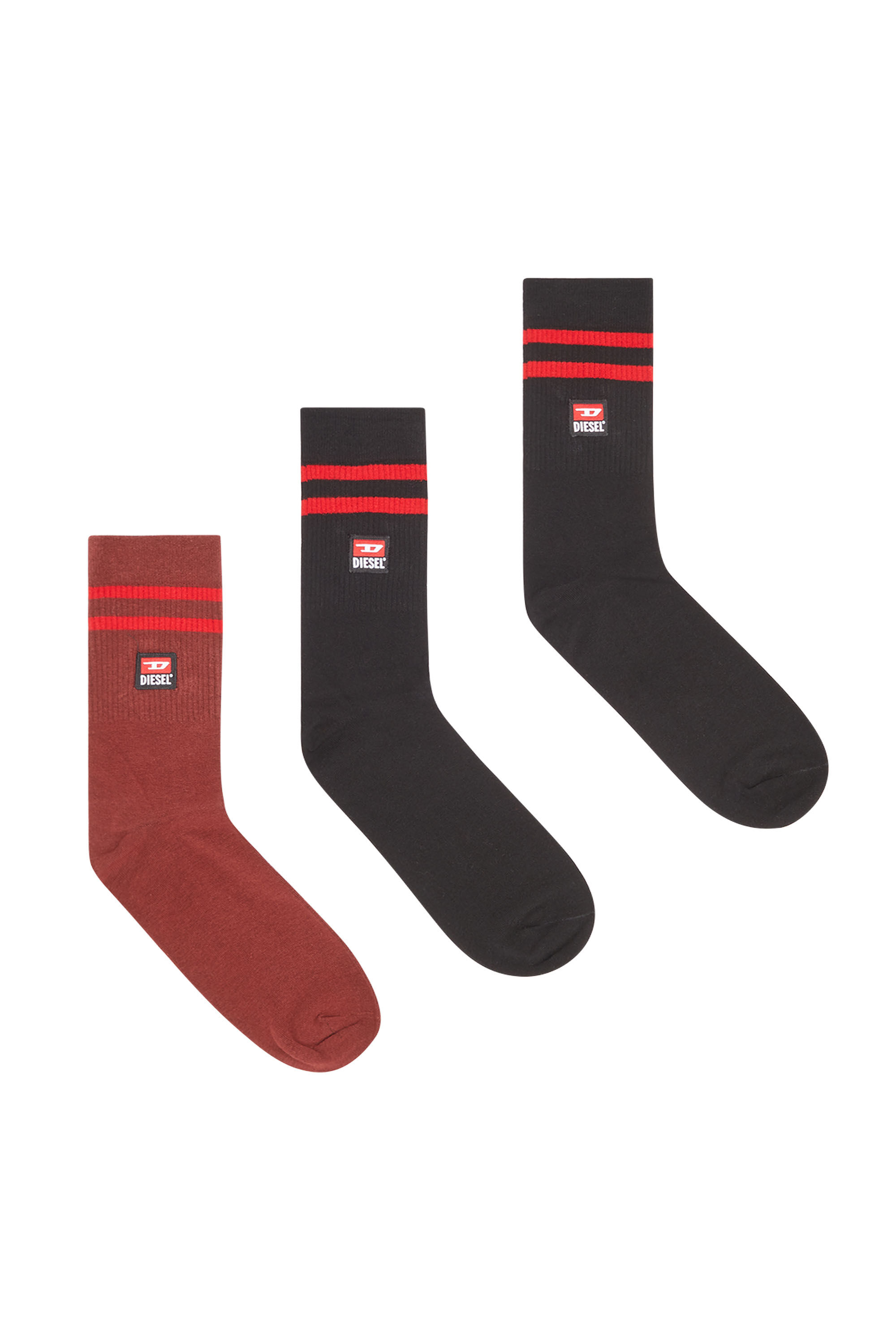 Diesel - CL-SKM-HERMINE-THREEPACK, Black/Red - Image 1
