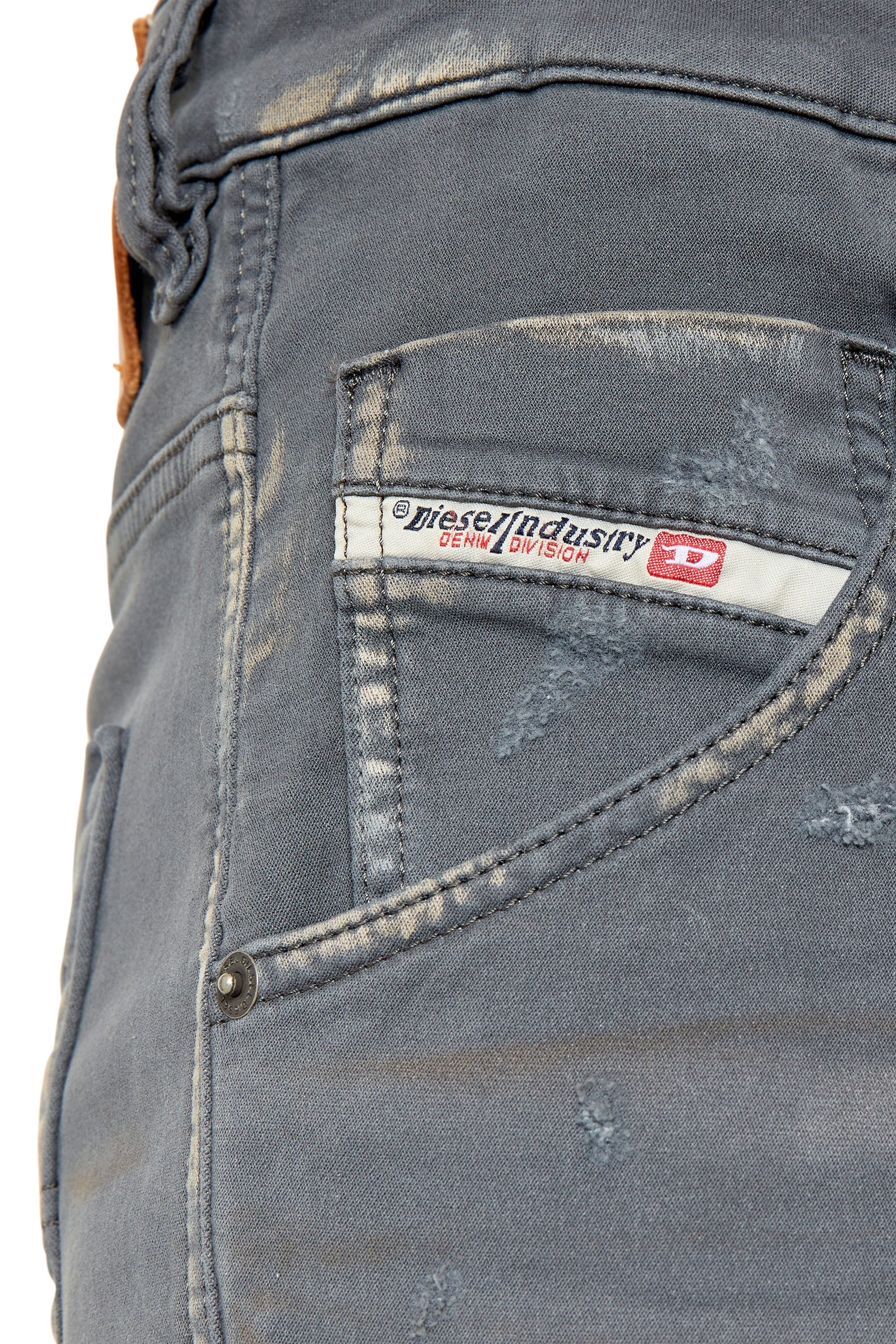 Diesel - Krooley JoggJeans® 09E98 Tapered, Light Grey - Image 5