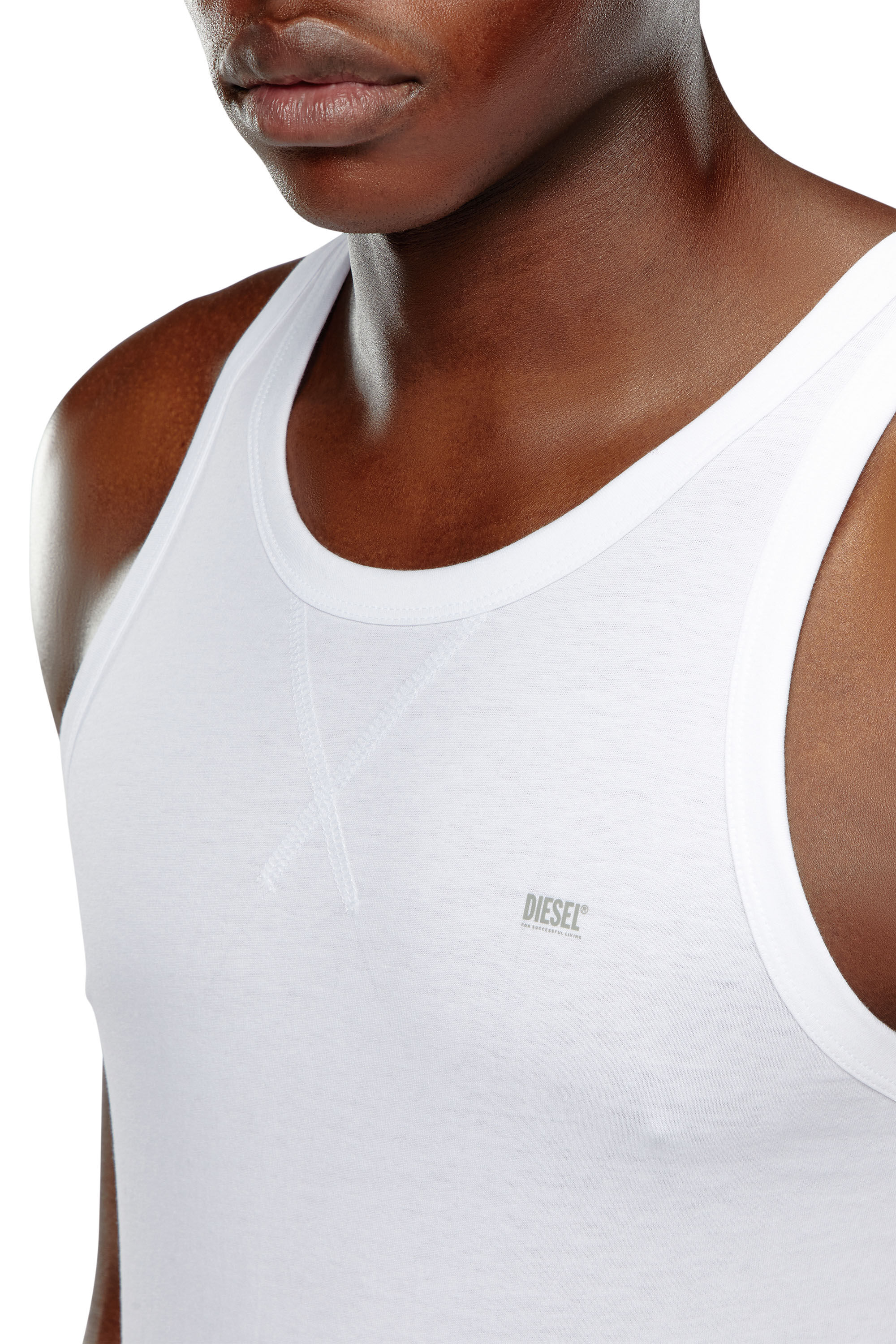 DIESEL M Onerbox Sleeveless T-shirt White A130200DLAX100 A13