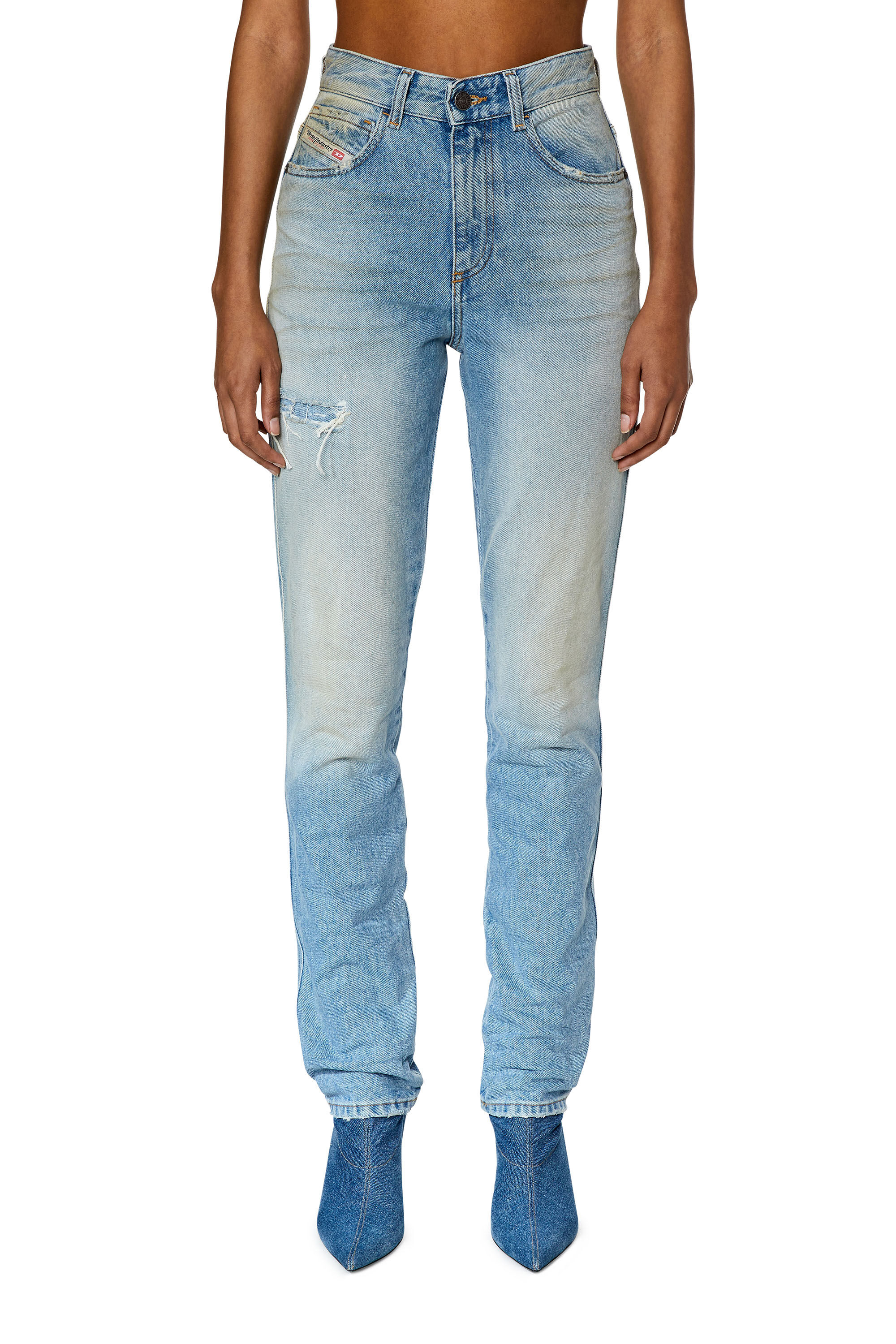 Diesel - 1994 09F15 Straight Jeans, Light Blue - Image 3